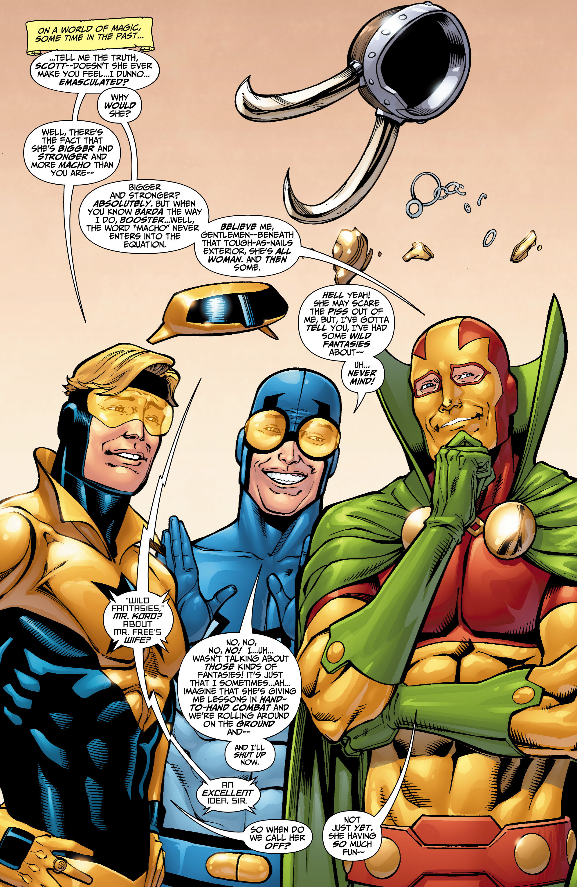 Read online Booster Gold (2007) comic -  Issue #35 - 2