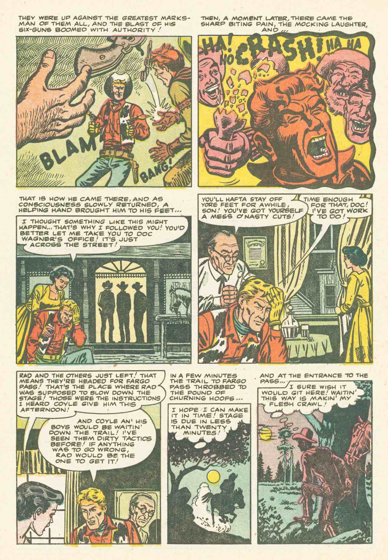 Read online Wild Western comic -  Issue #34 - 6