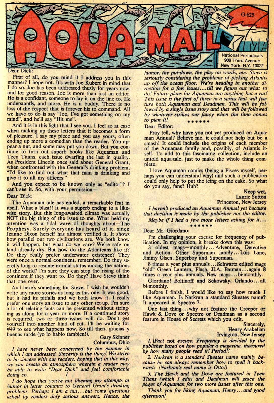 Aquaman (1962) Issue #50 #50 - English 21