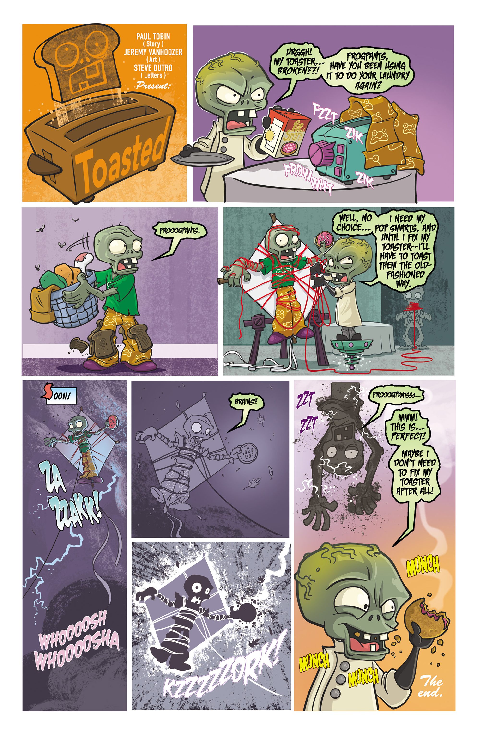 Read online Plants vs. Zombies: Boom Boom Mushroom comic -  Issue #12 - 23