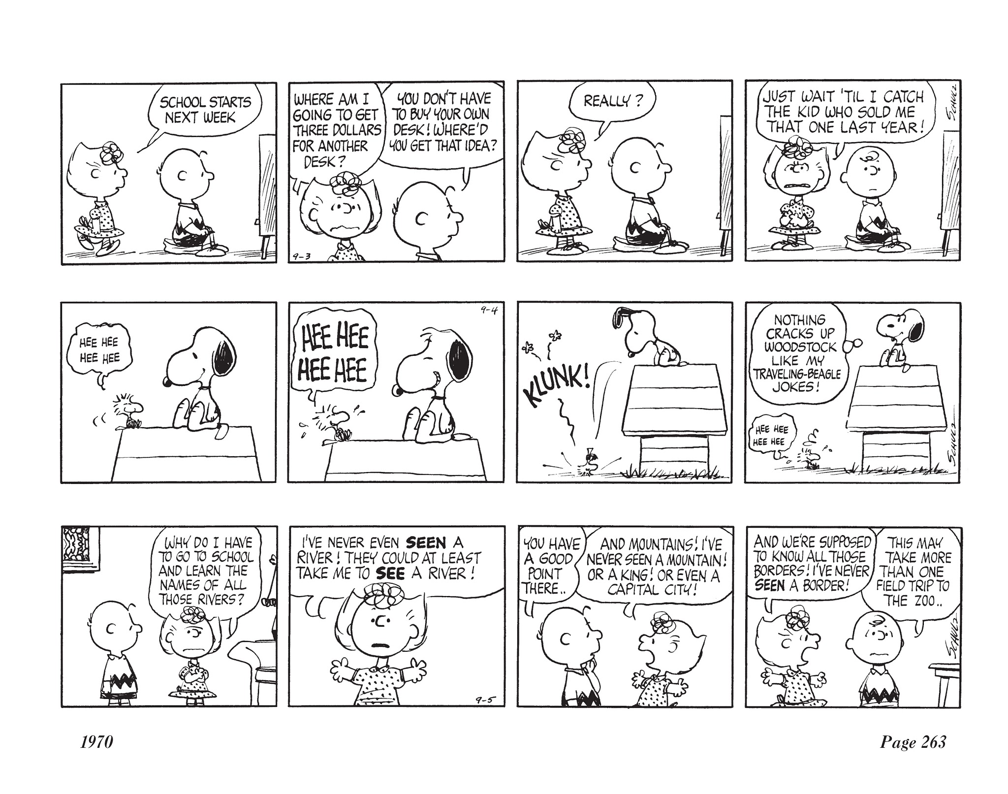 Read online The Complete Peanuts comic -  Issue # TPB 10 - 276