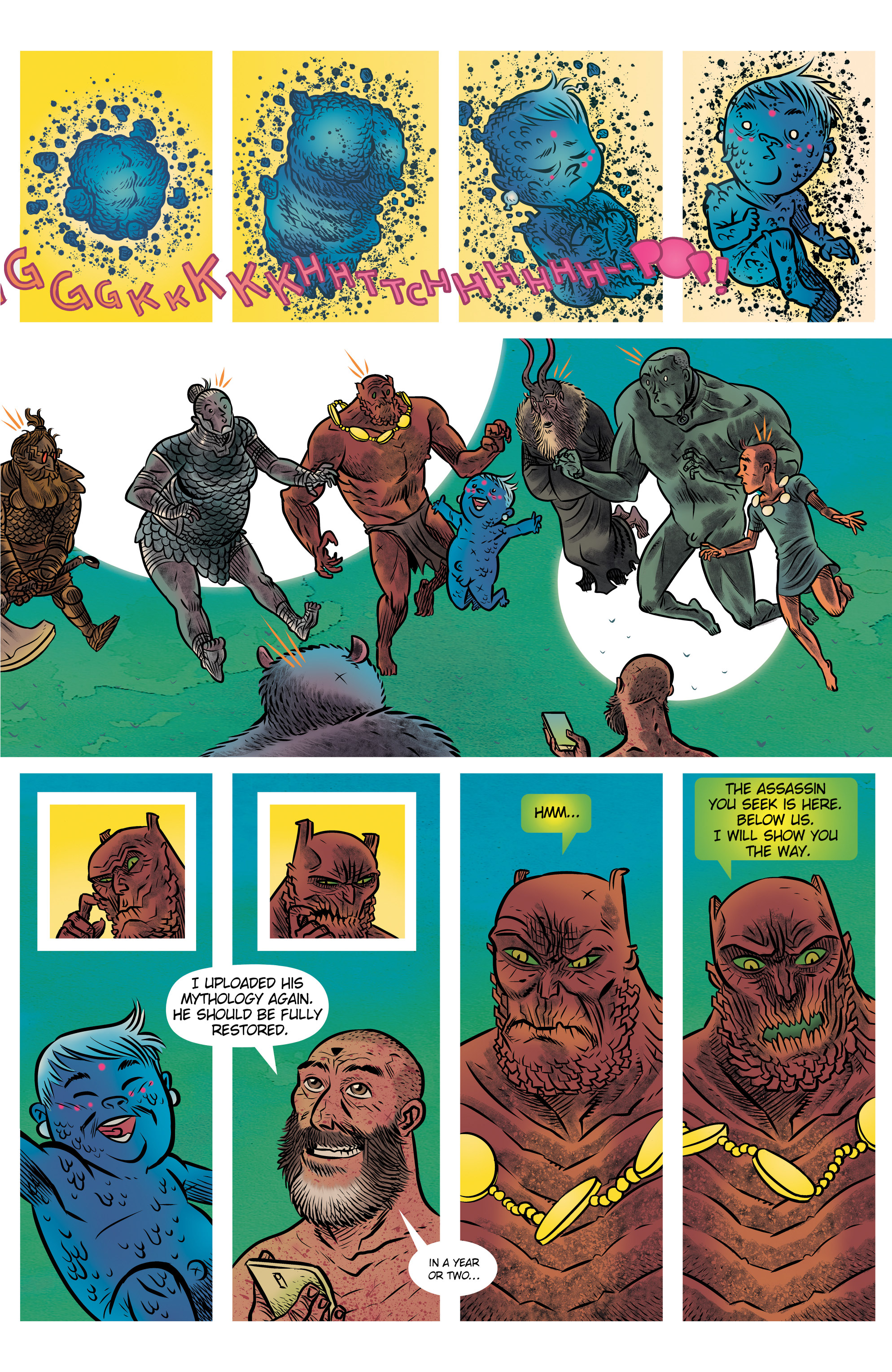 Read online Ether: The Disappearance of Violet Bell comic -  Issue #3 - 10