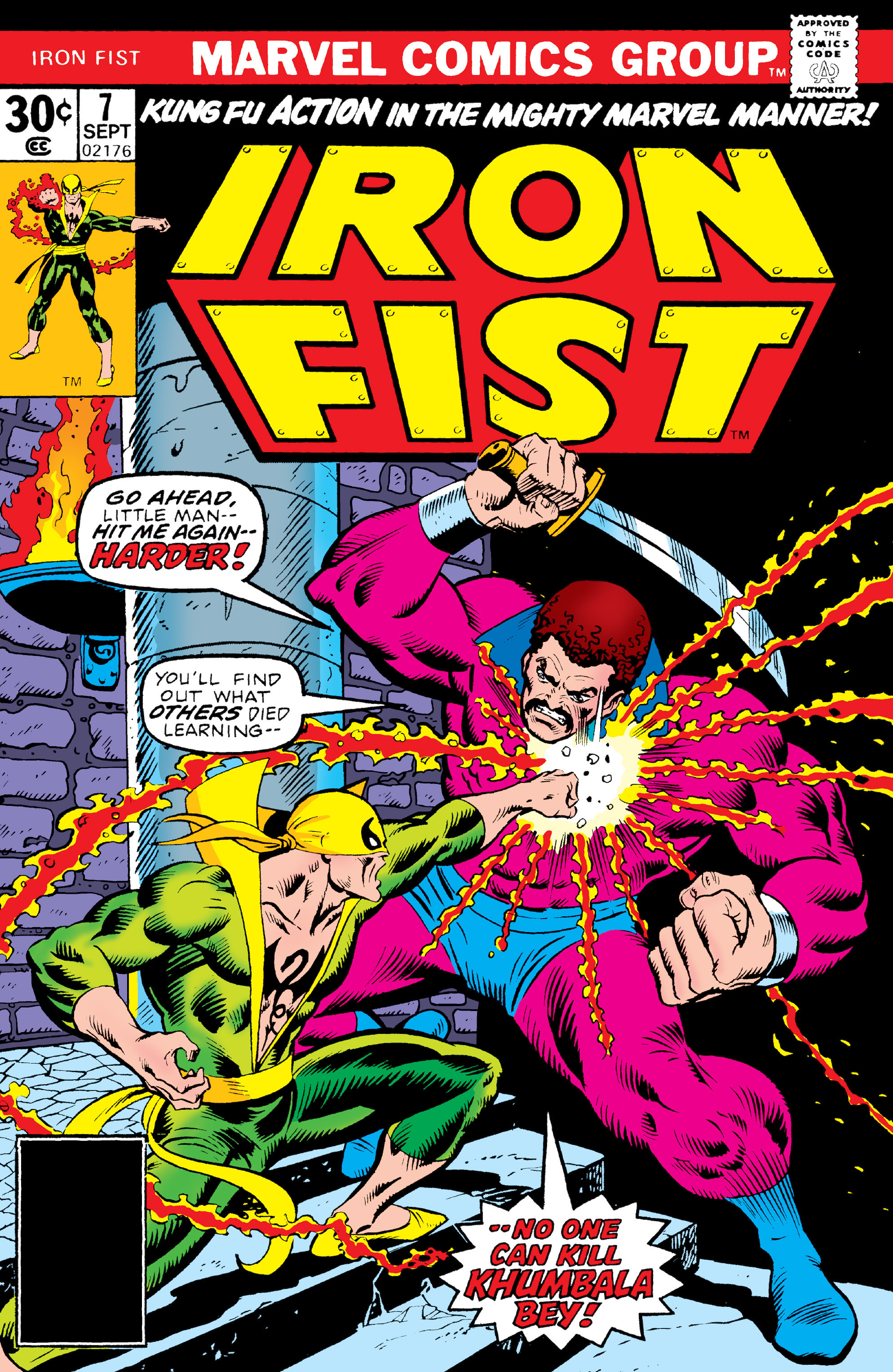 Read online Iron Fist (1975) comic -  Issue #7 - 1