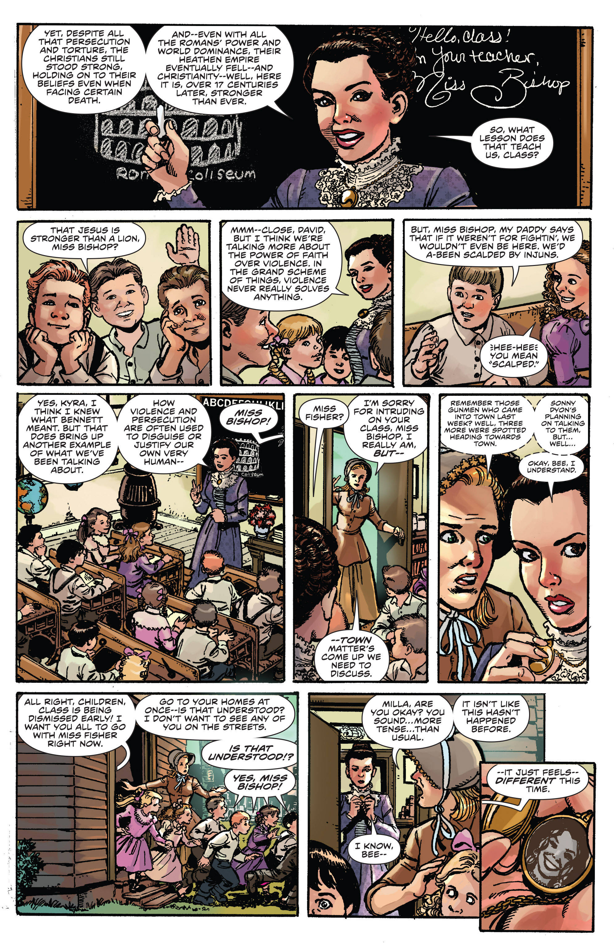Read online George Pérez's Sirens comic -  Issue #1 - 9