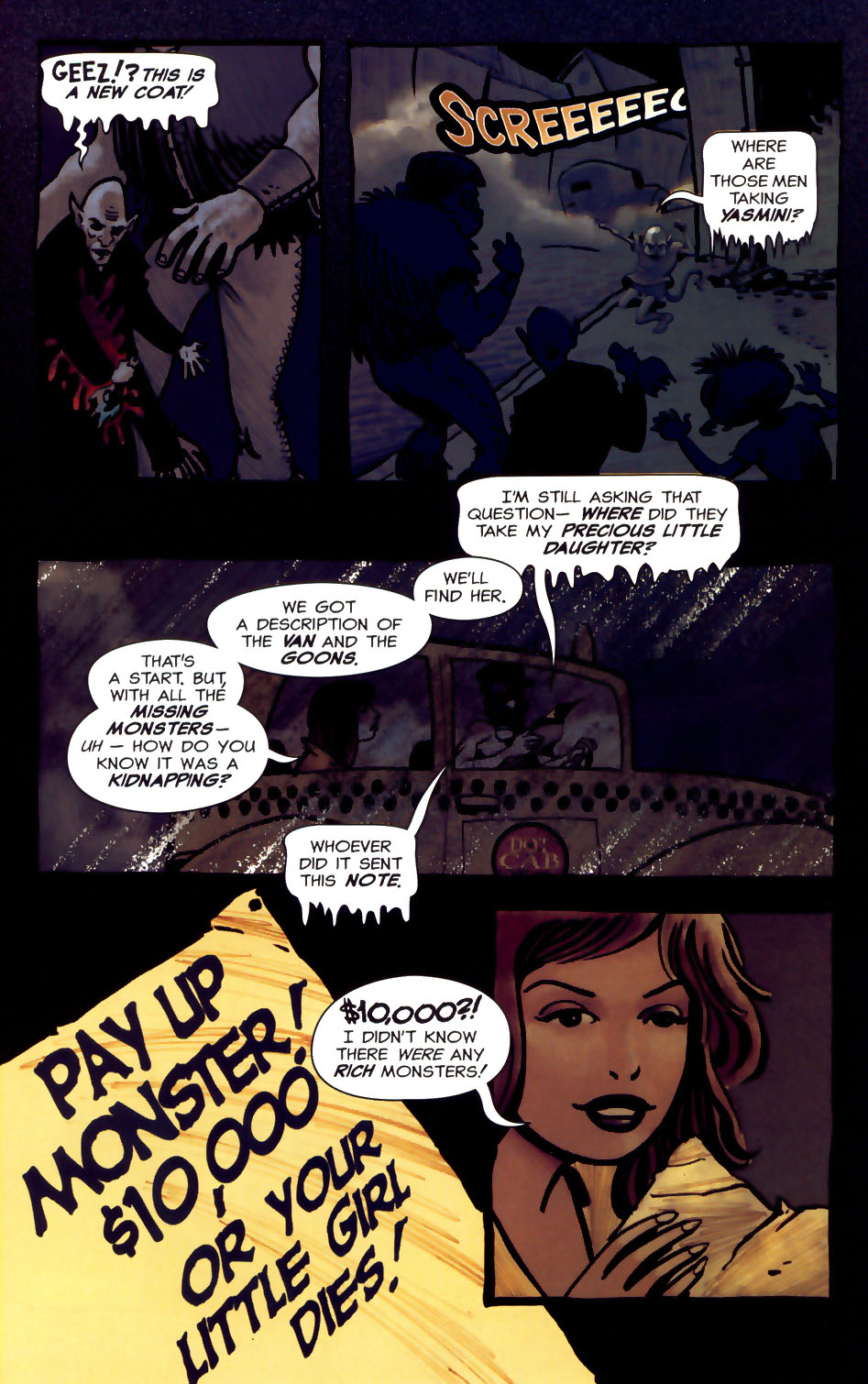 Read online Frankenstein Mobster comic -  Issue #0 - 13