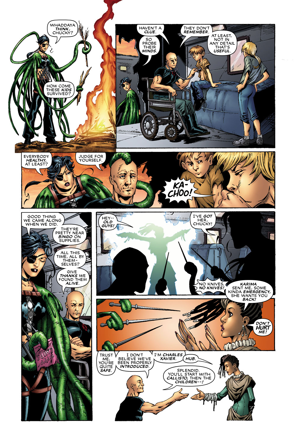 Read online Excalibur (2004) comic -  Issue #9 - 21