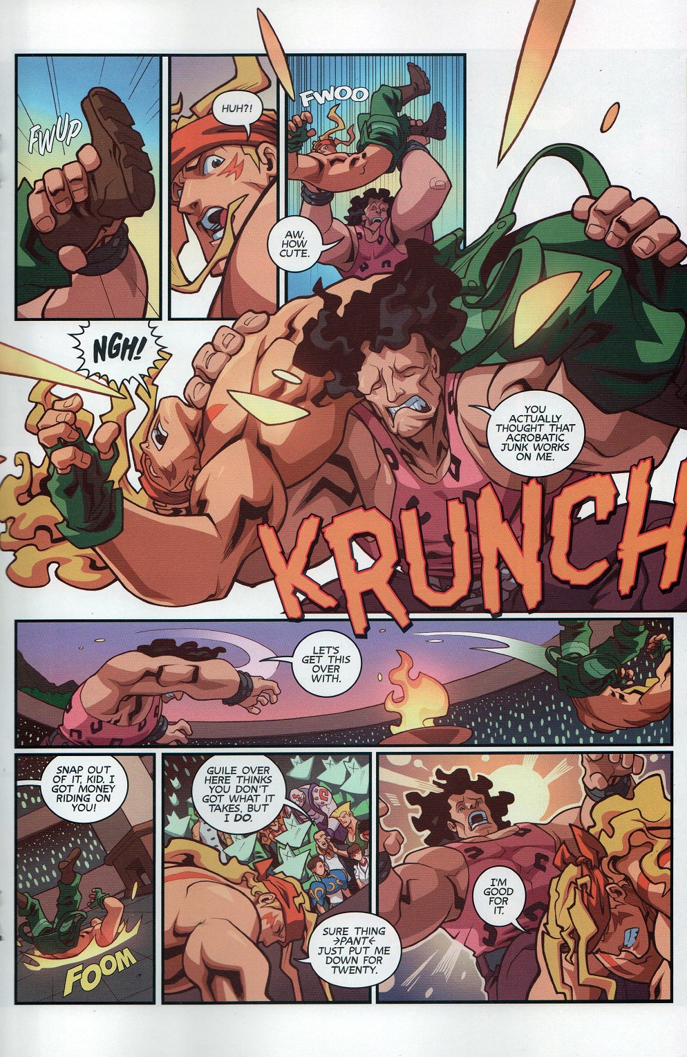Read online Street Fighter Unlimited comic -  Issue #8 - 17