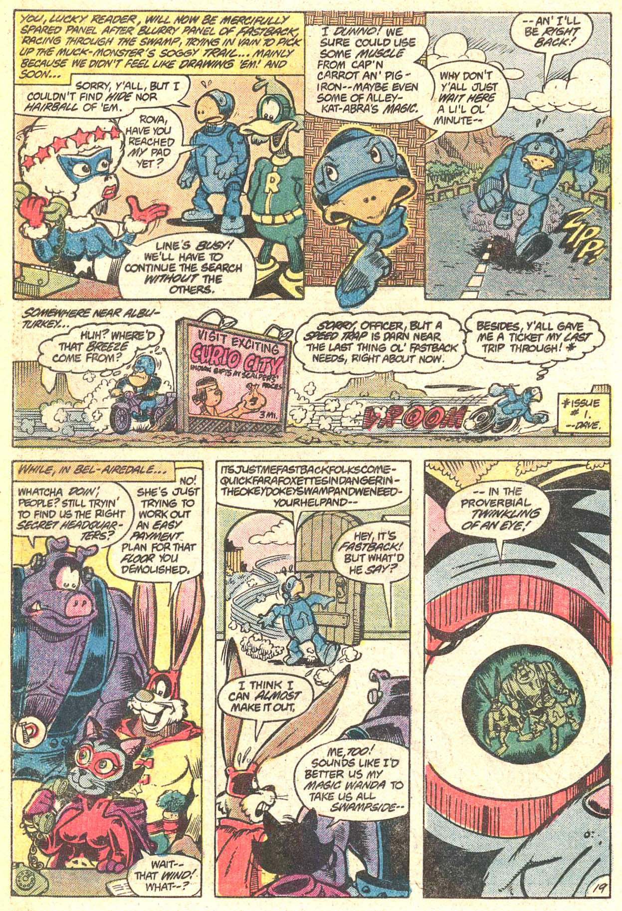 Read online Captain Carrot and His Amazing Zoo Crew! comic -  Issue #4 - 20