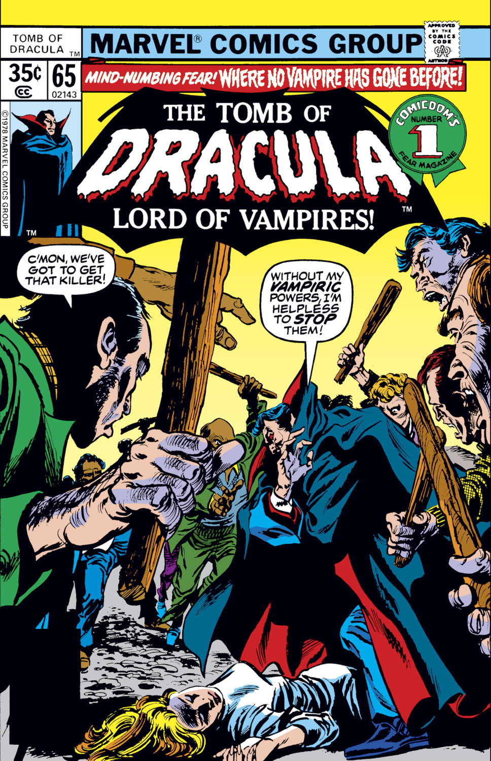 Read online Tomb of Dracula (1972) comic -  Issue #65 - 1