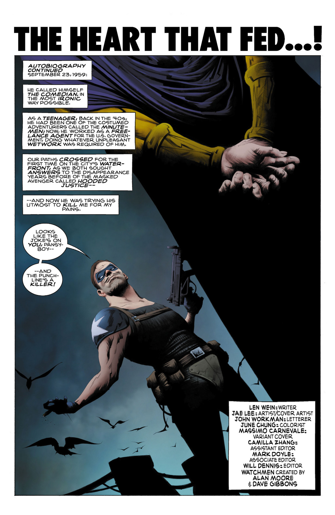 Read online Before Watchmen: Ozymandias comic -  Issue #3 - 4