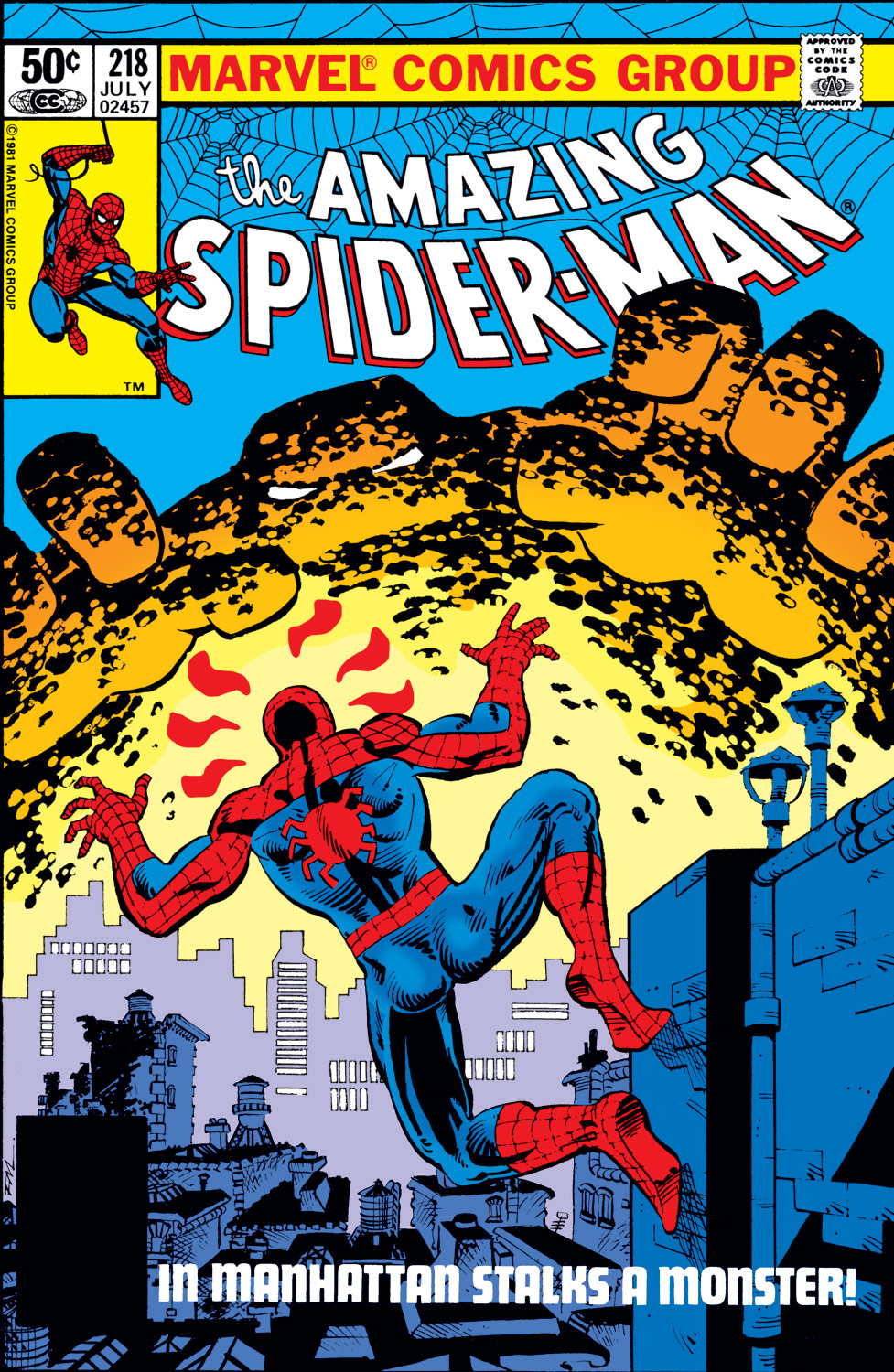 Read online The Amazing Spider-Man (1963) comic -  Issue #218 - 1