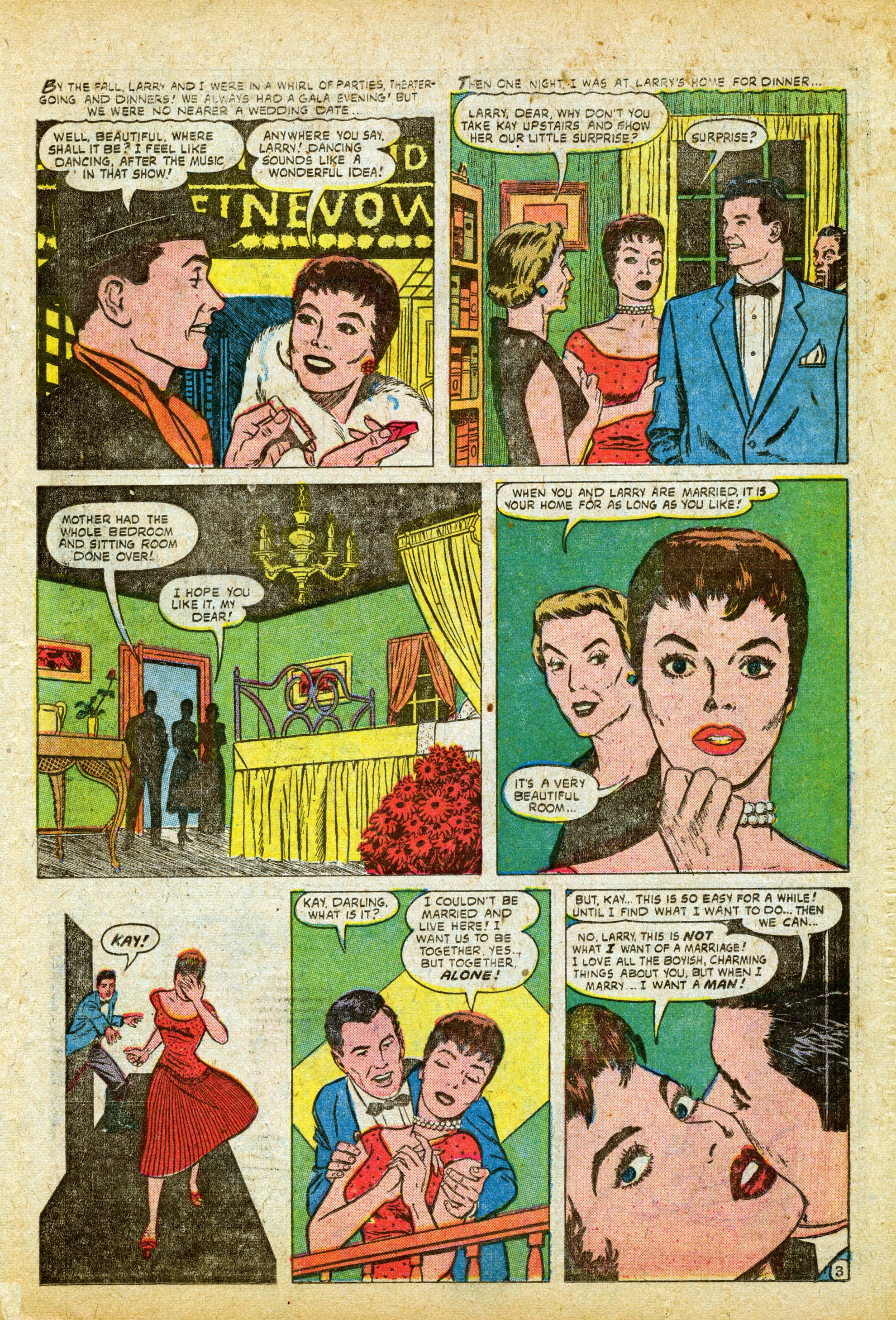 Read online Love Romances comic -  Issue #65 - 23
