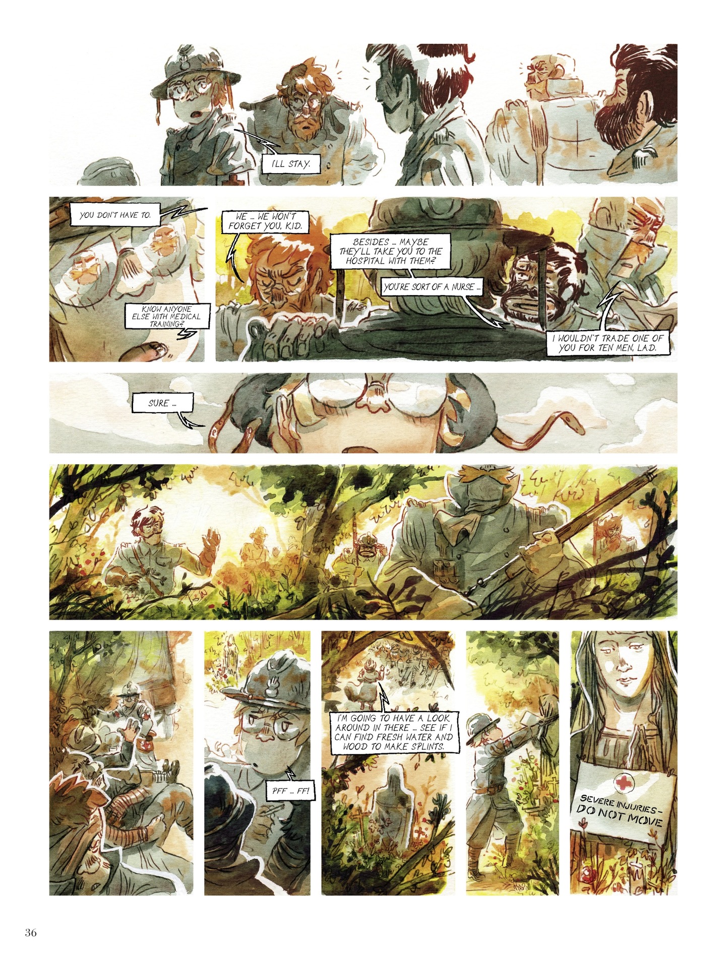Read online Swan Song comic -  Issue #2 - 36
