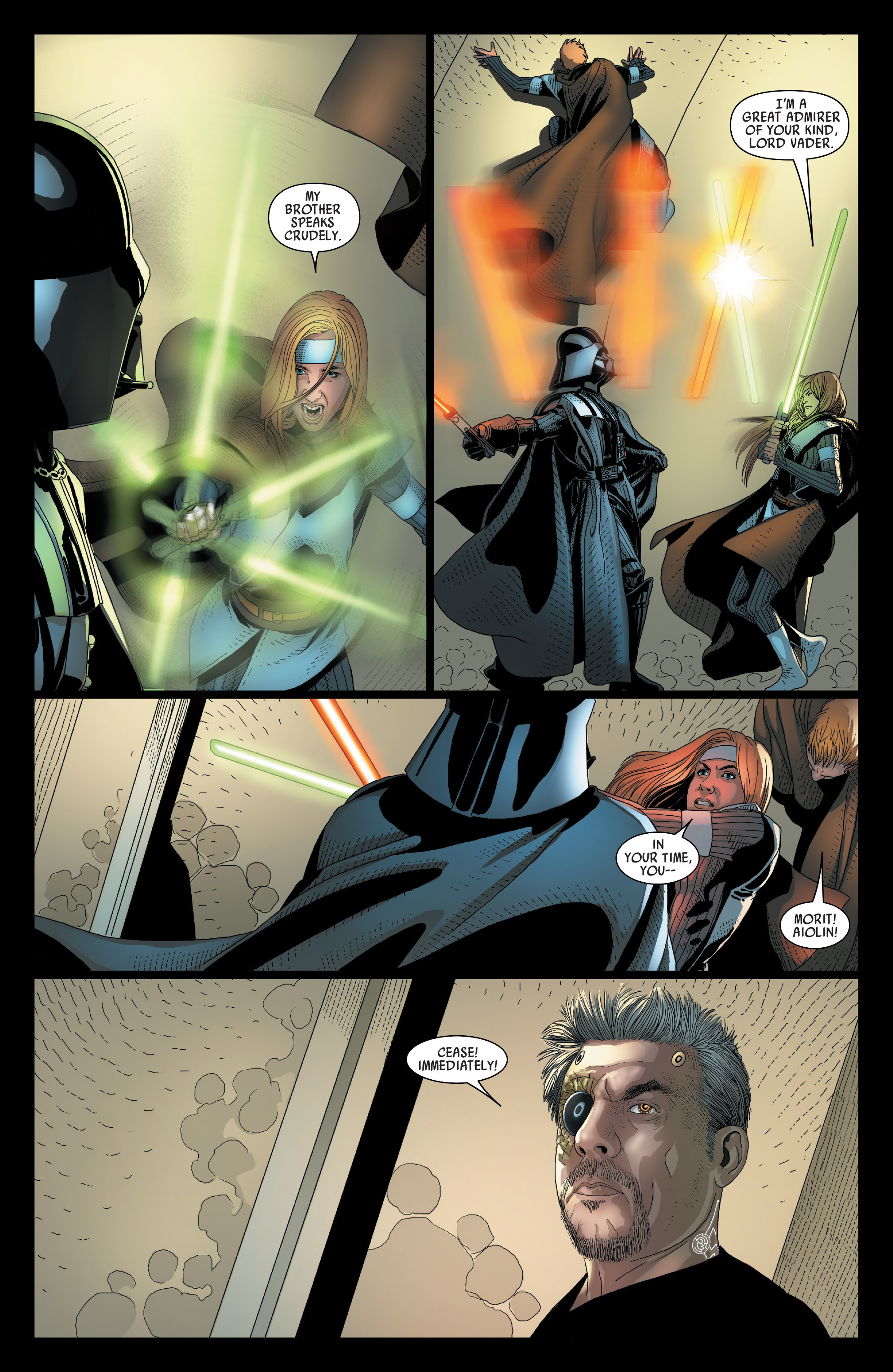 Read online Darth Vader comic -  Issue #5 - 16