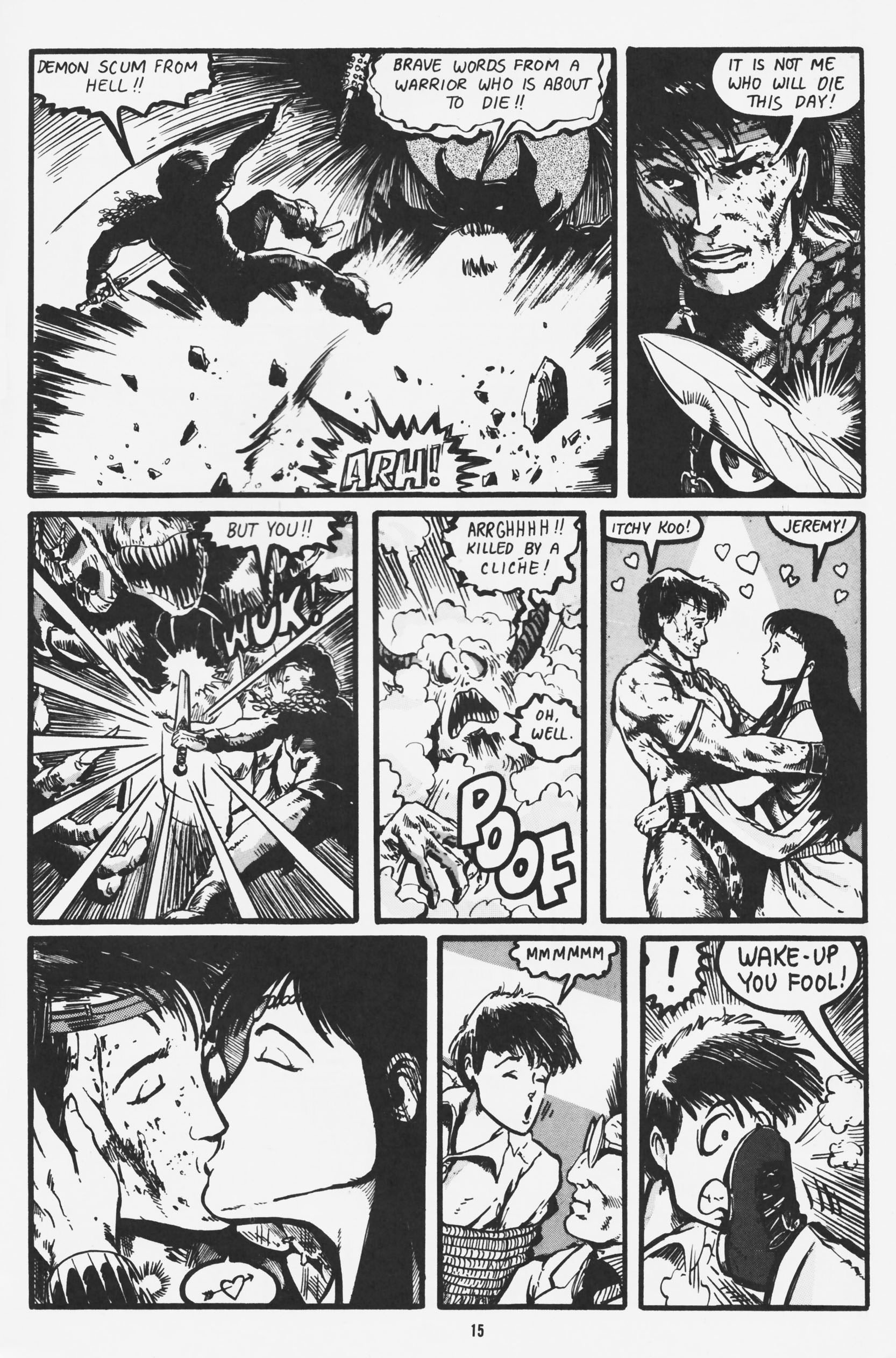 Read online Ninja High School (1986) comic -  Issue #2 - 17