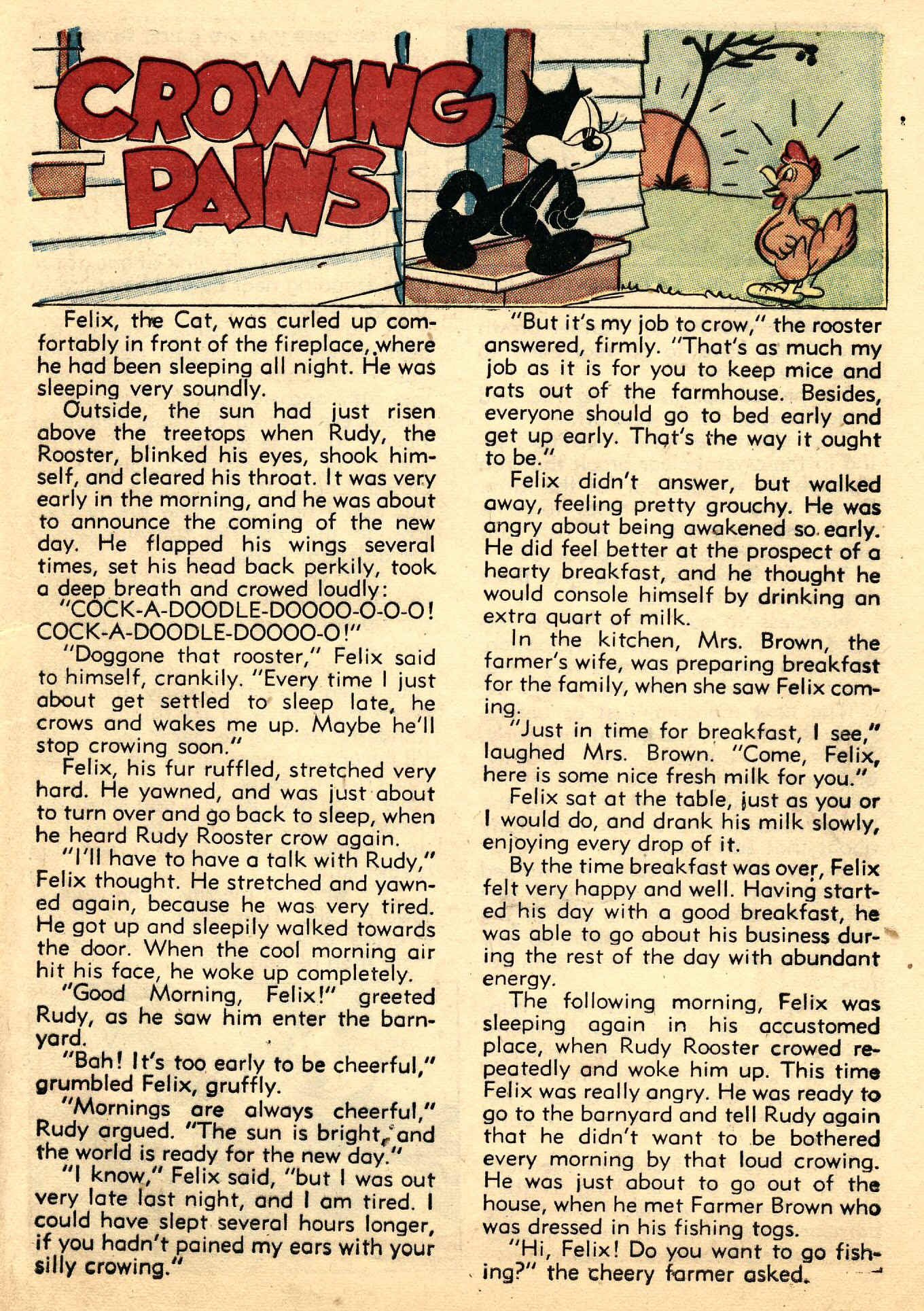 Read online Felix the Cat (1948) comic -  Issue #2 - 43