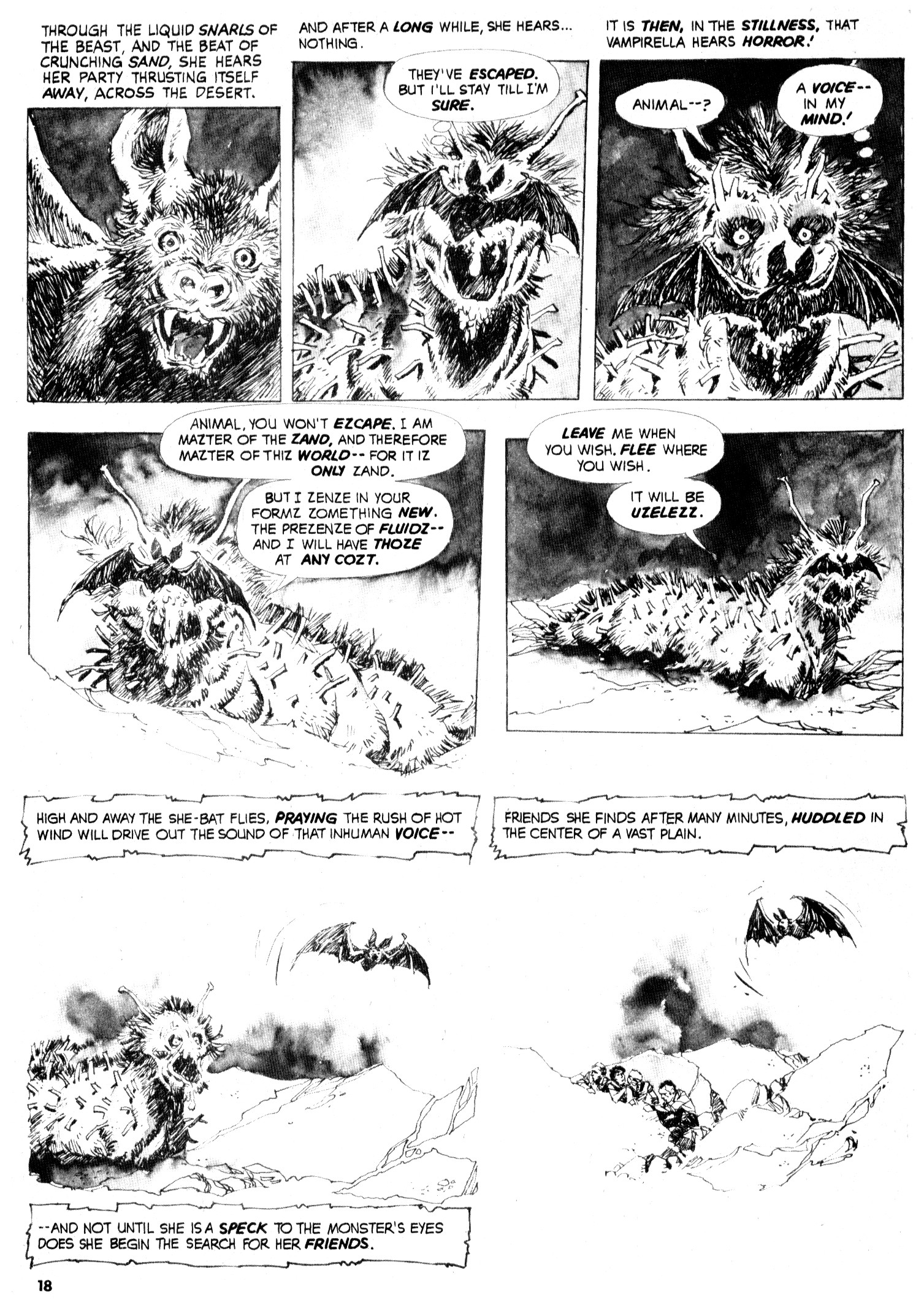 Read online Vampirella (1969) comic -  Issue #21 - 18