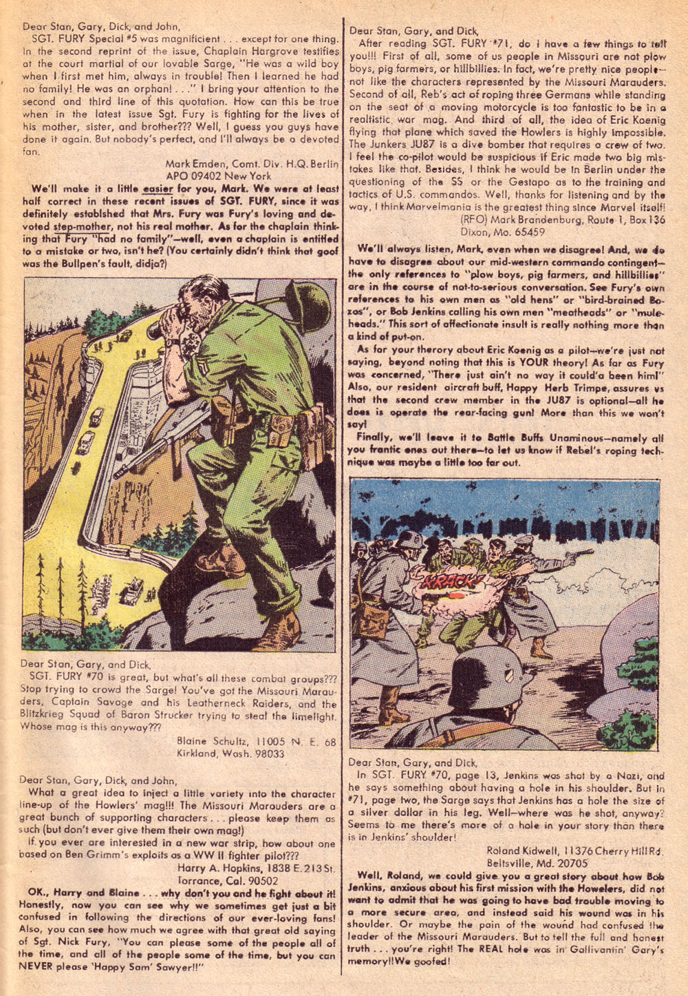 Read online Sgt. Fury comic -  Issue #74 - 33