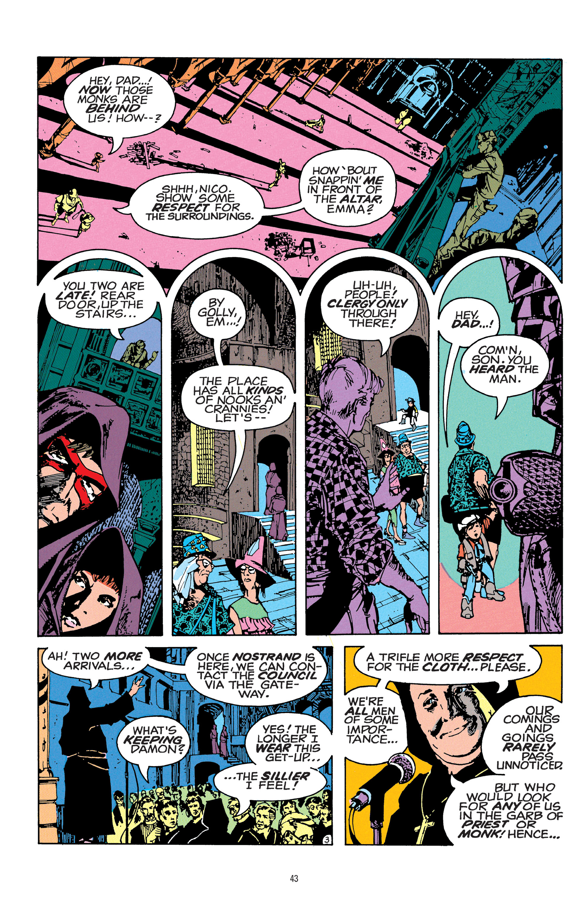 Read online Manhunter by Archie Goodwin and Walter Simonson Deluxe Edition comic -  Issue # TPB - 43