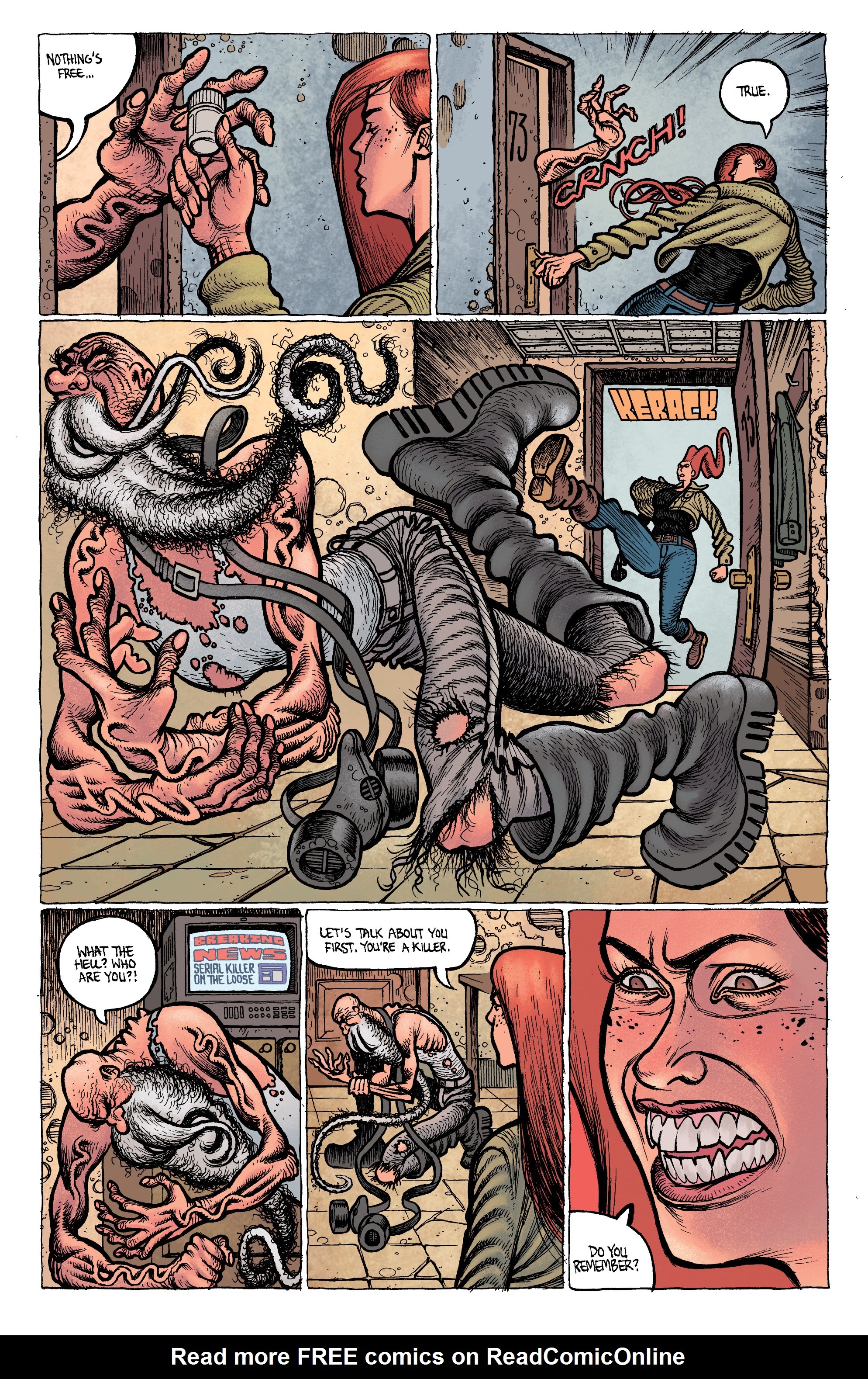 Read online Crimson Flower comic -  Issue #1 - 8