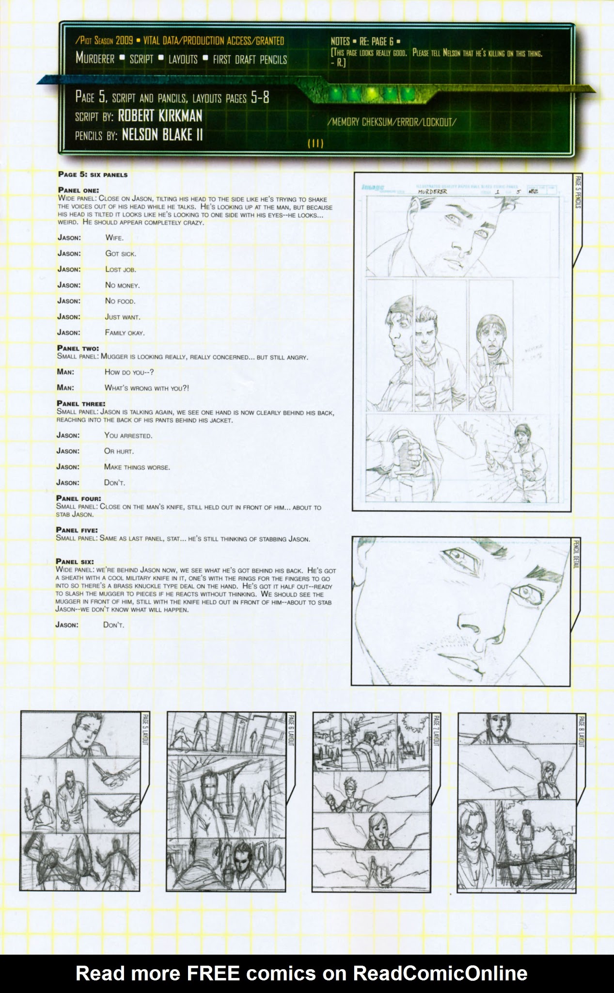 Read online Pilot Season 2009 comic -  Issue # Issue Declassified - 13