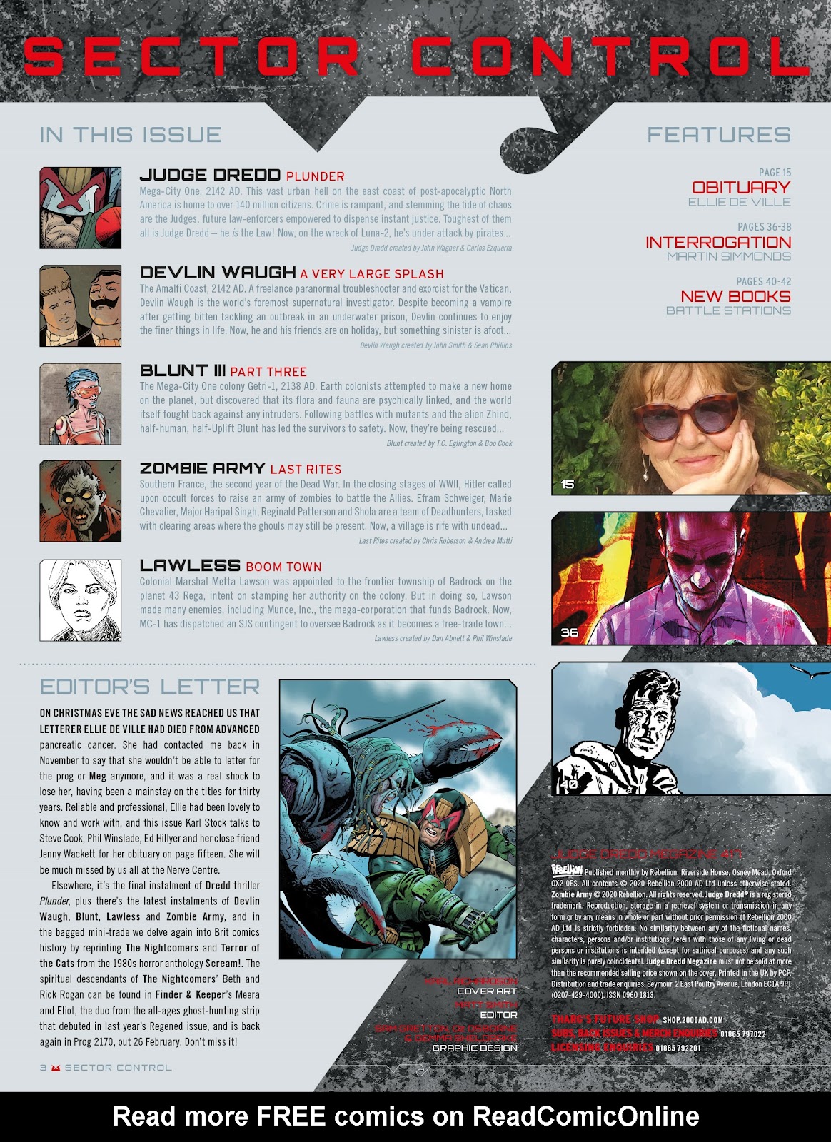 Judge Dredd Megazine (Vol. 5) issue 417 - Page 3