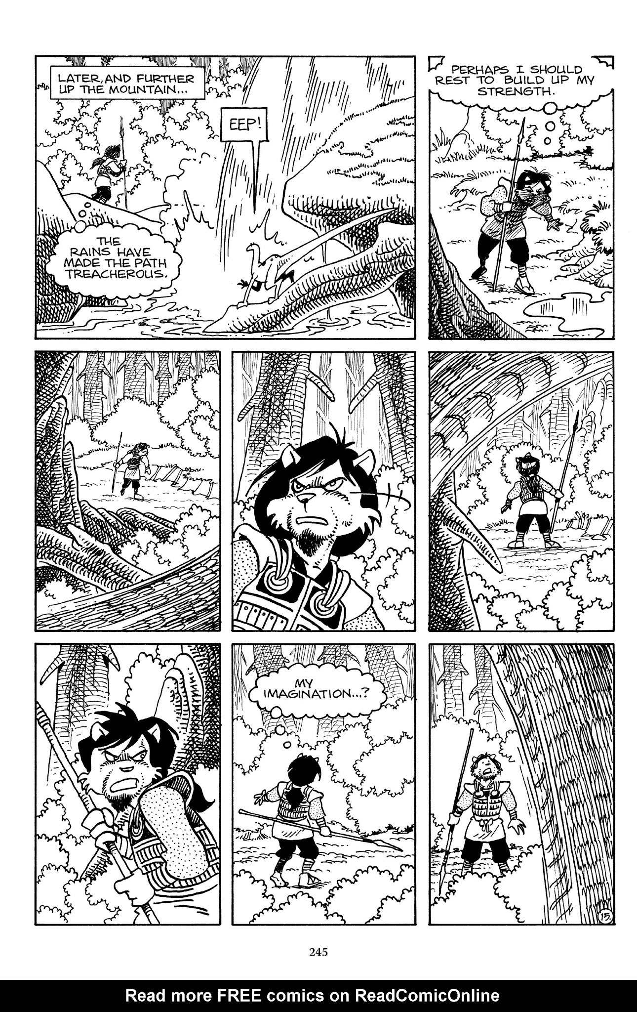 Read online The Usagi Yojimbo Saga comic -  Issue # TPB 3 - 242