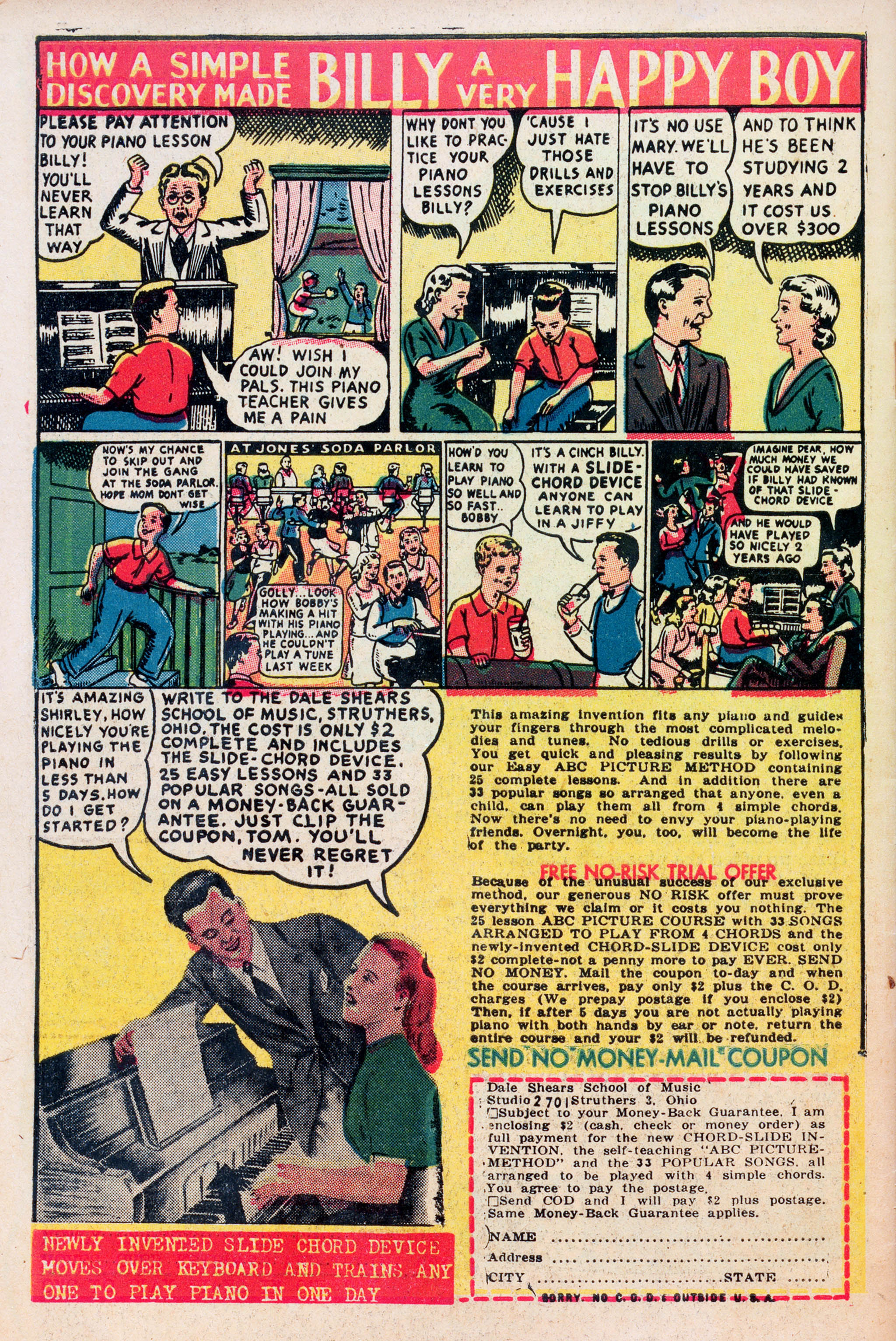 Read online Comedy Comics (1948) comic -  Issue #1 - 34