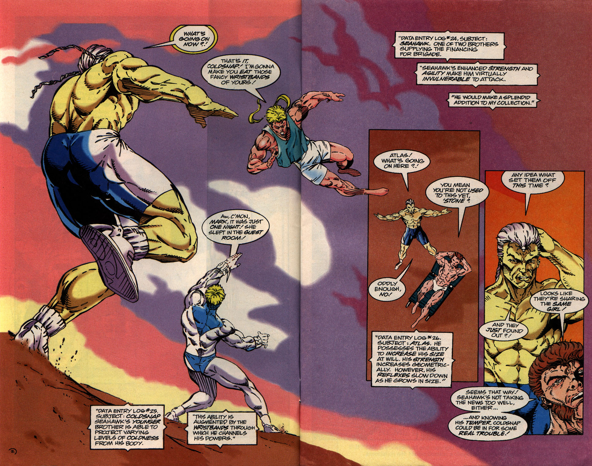 Read online Brigade (1992) comic -  Issue #1 - 4