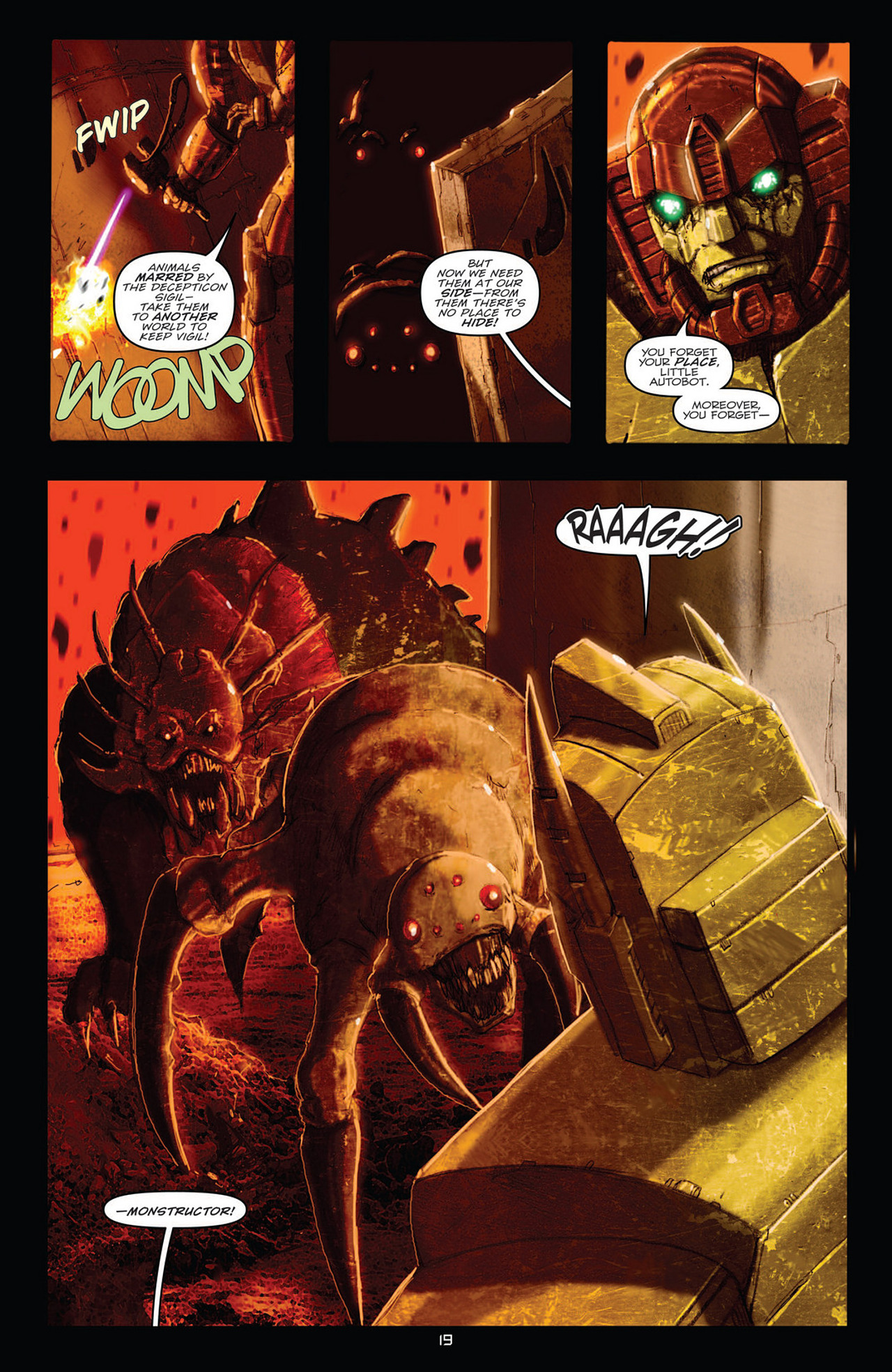 Read online Transformers: Robots In Disguise (2012) comic -  Issue #10 - 22