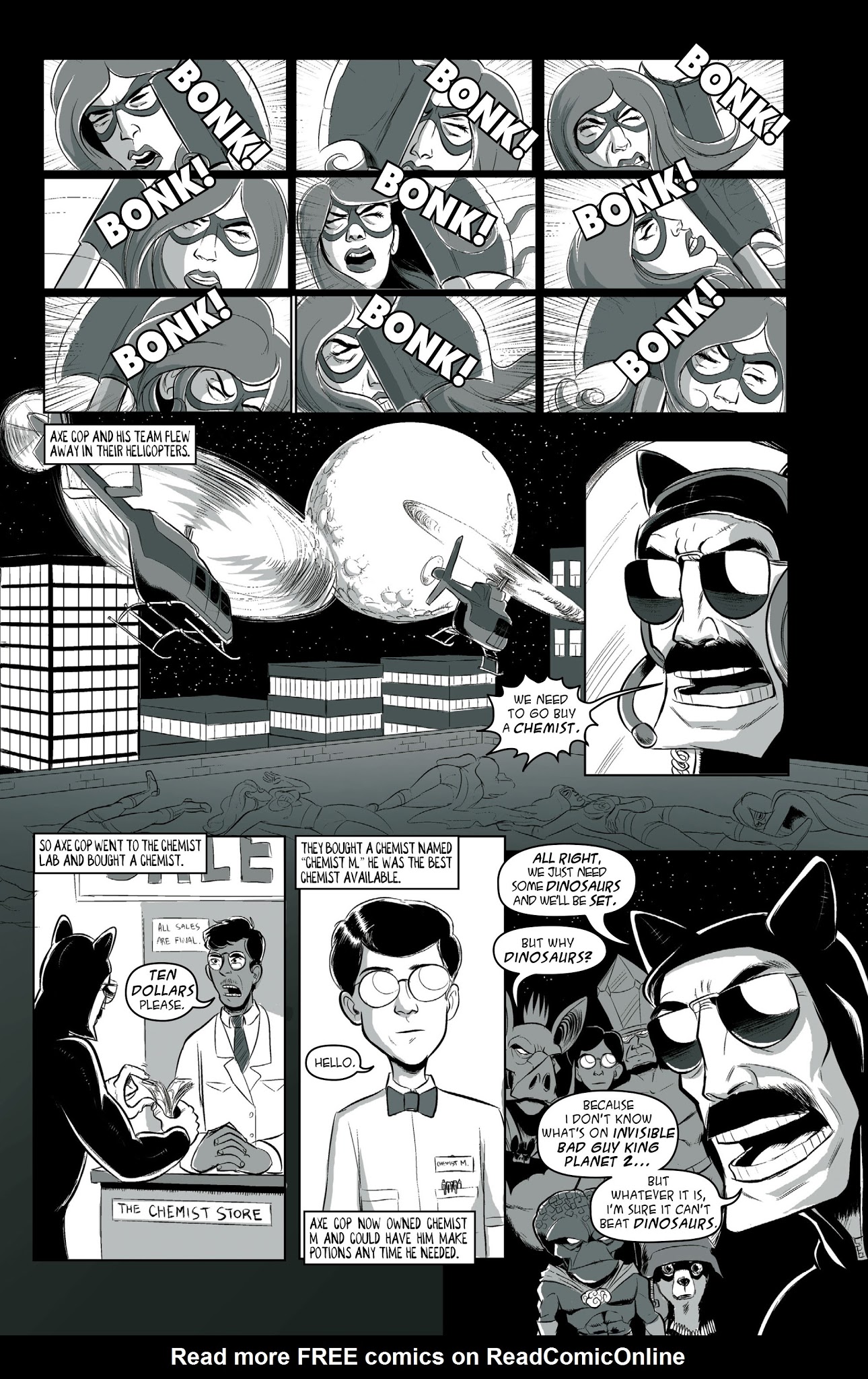 Read online Axe Cop comic -  Issue # TPB 3 - 16