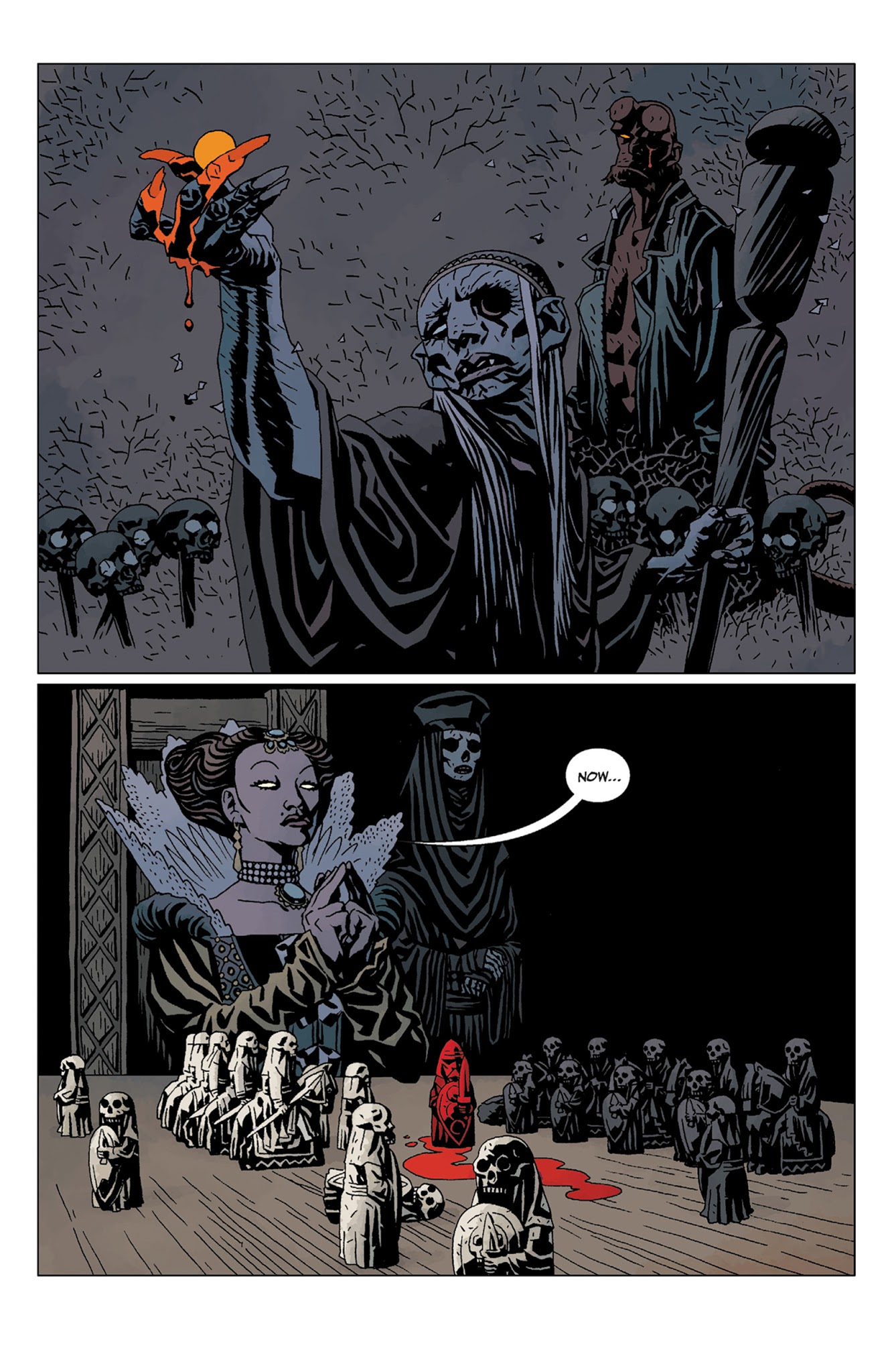 Read online Hellboy: The Storm And The Fury comic -  Issue # TPB - 79