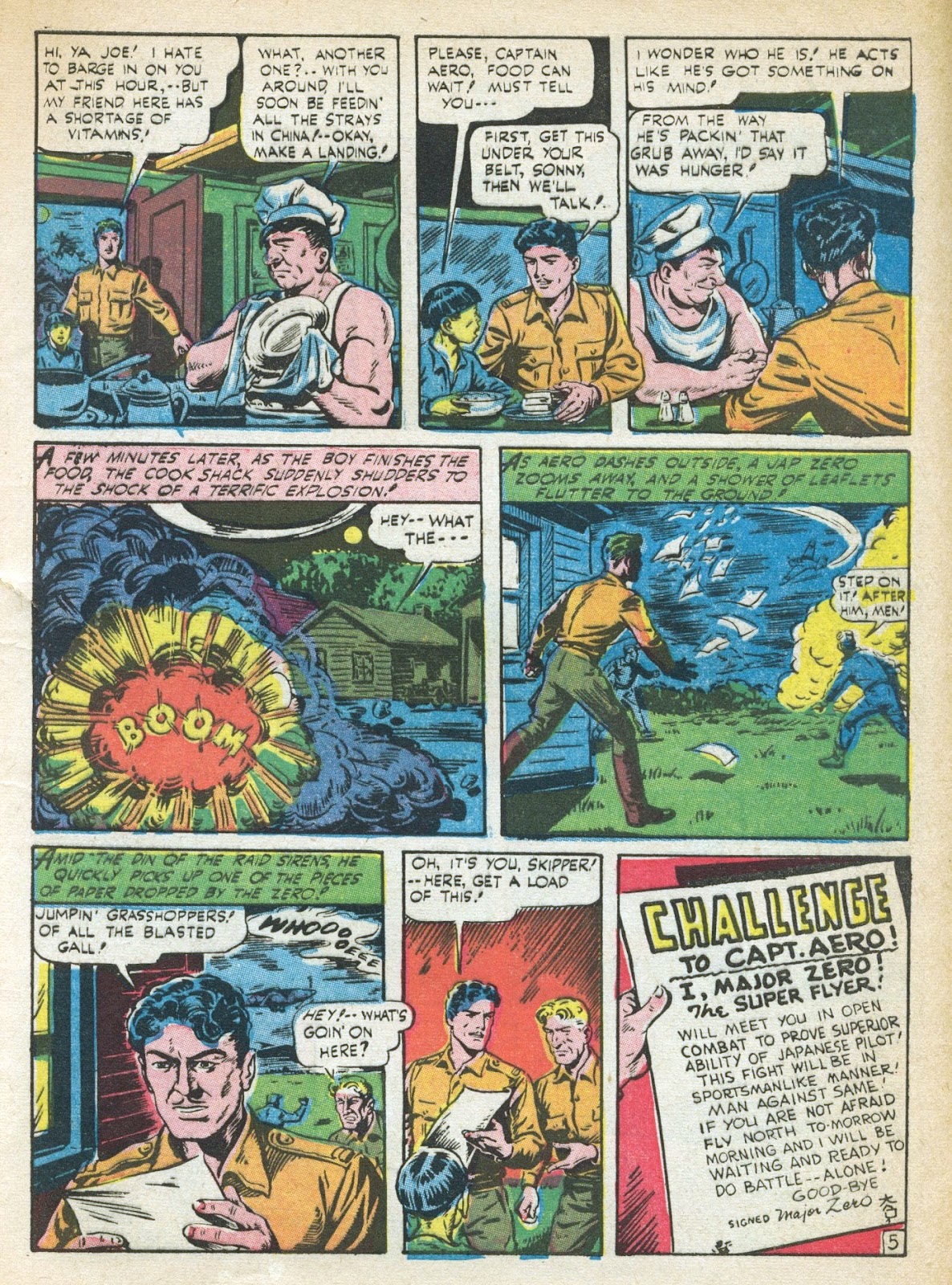 Captain Aero Comics issue 15 - Page 7