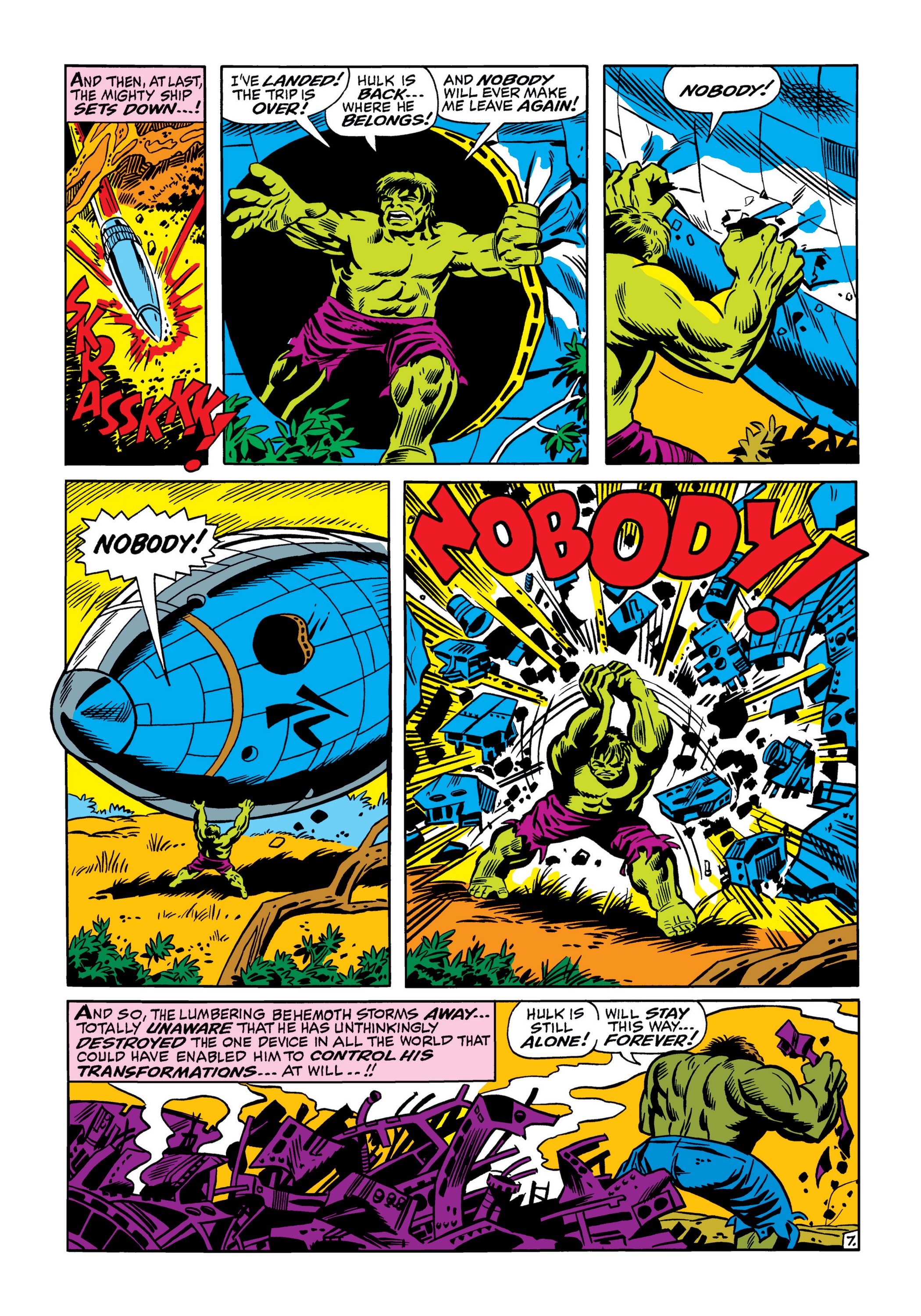Read online Marvel Masterworks: The Incredible Hulk comic -  Issue # TPB 5 (Part 1) - 55