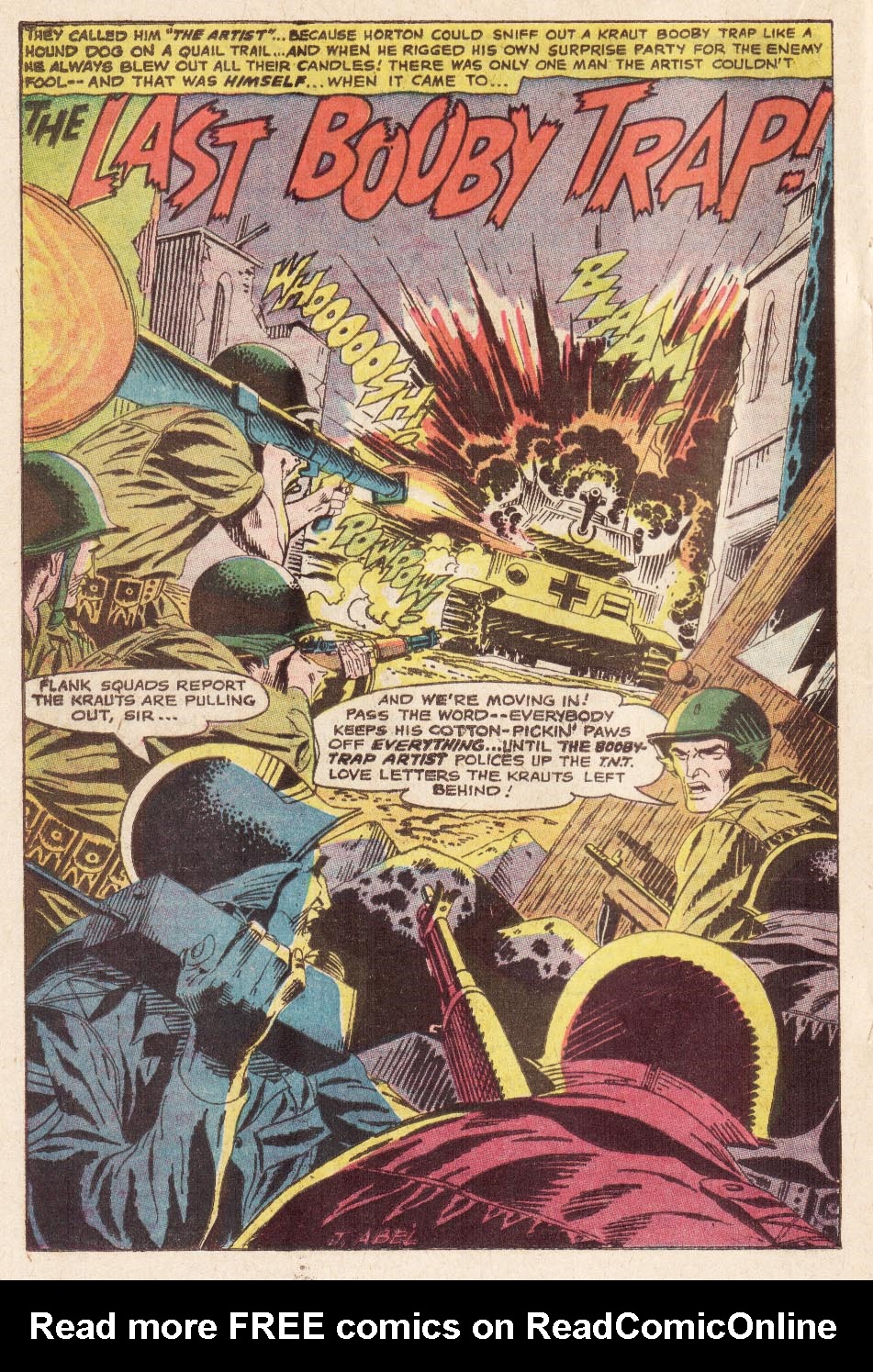 Read online Star Spangled War Stories (1952) comic -  Issue #131 - 20