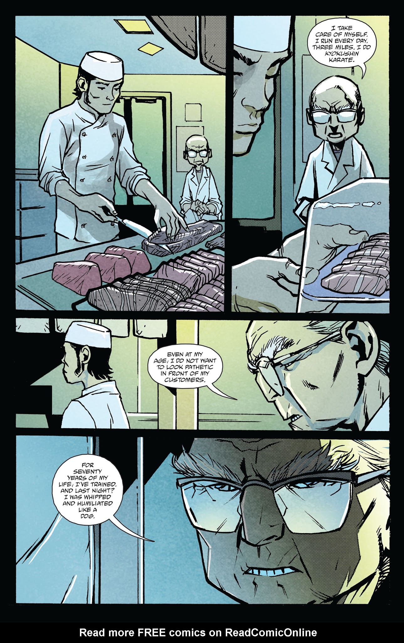 Read online Get Jiro!: Blood & Sushi comic -  Issue # TPB - 82