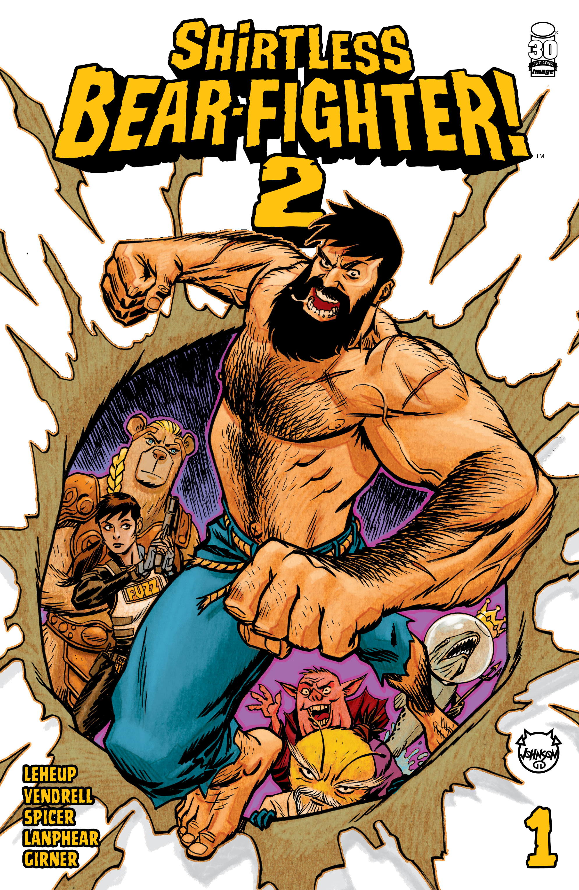 Read online Shirtless Bear-Fighter! 2 comic -  Issue #1 - 1