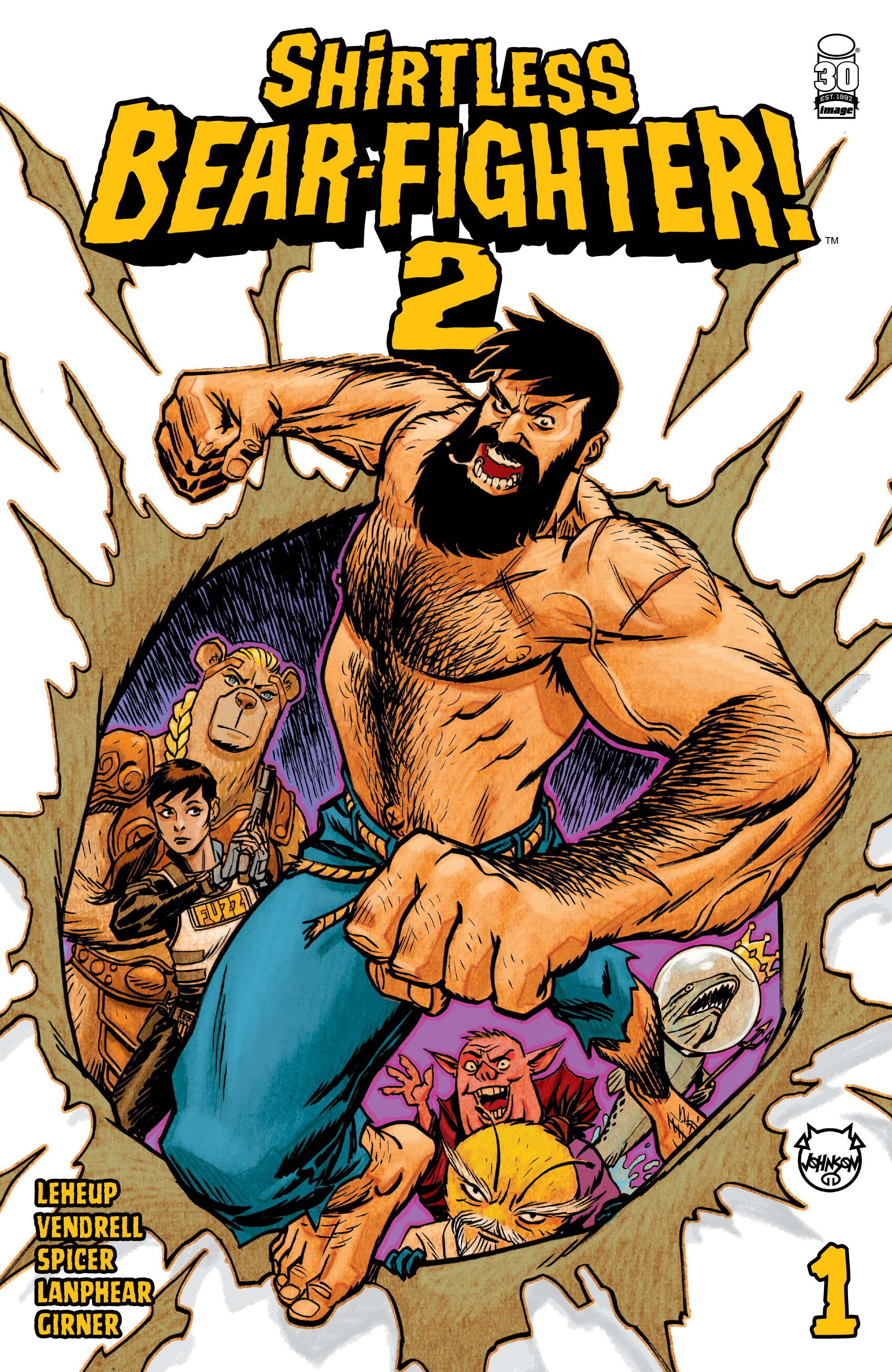 Read online Shirtless Bear-Fighter! 2 comic -  Issue #1 - 1
