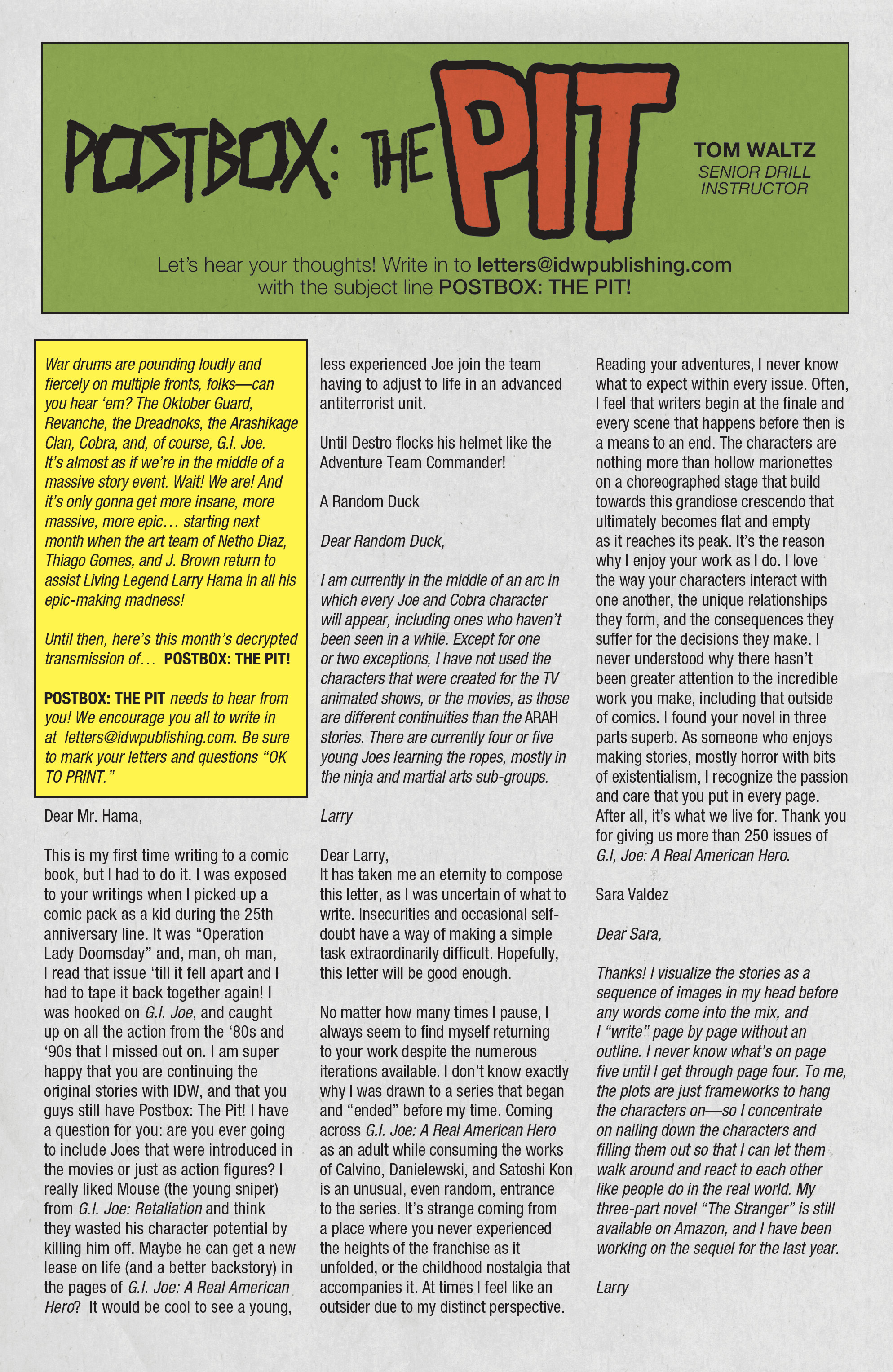 Read online G.I. Joe: A Real American Hero comic -  Issue #269 - 23