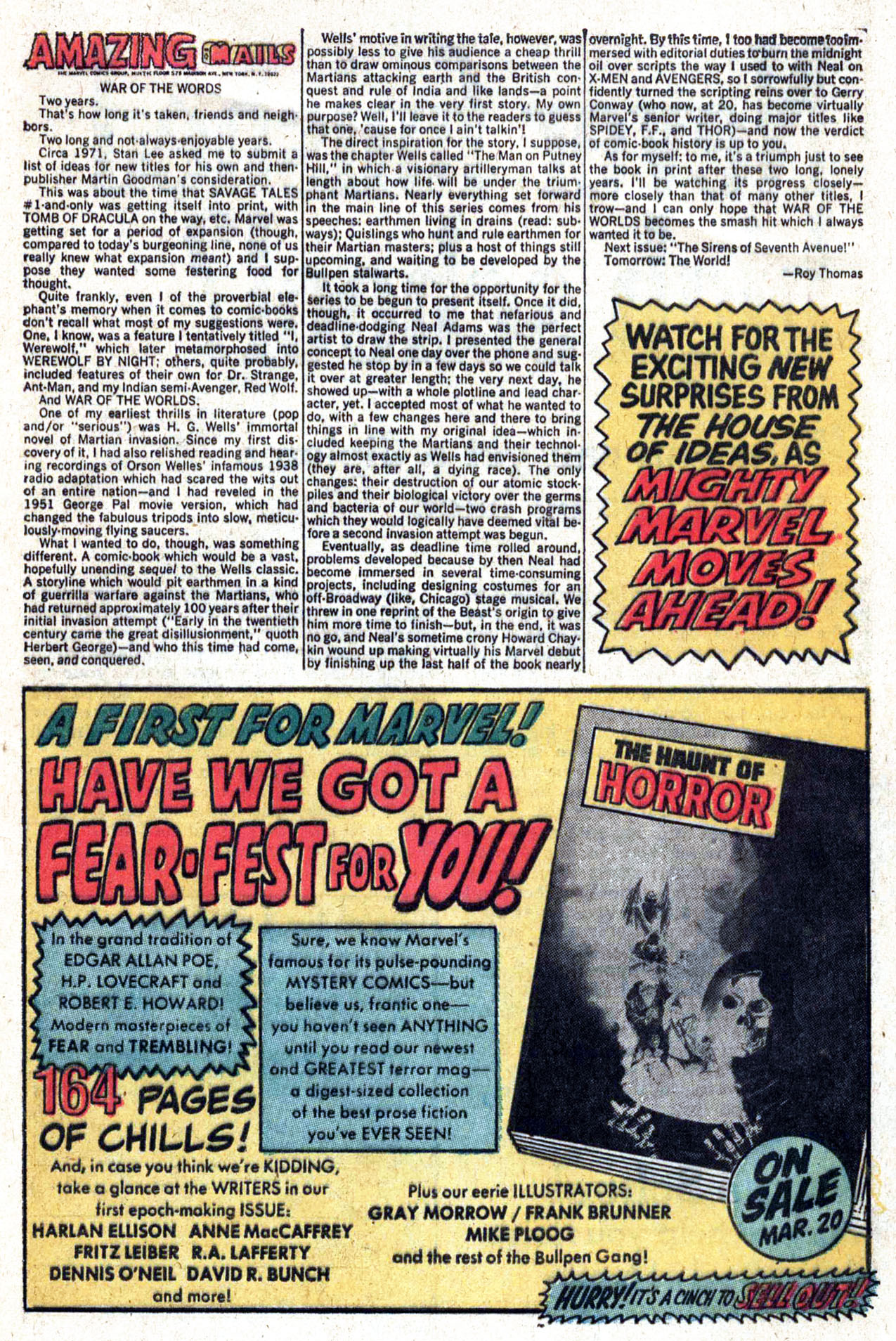 Read online Amazing Adventures (1970) comic -  Issue #18 - 33