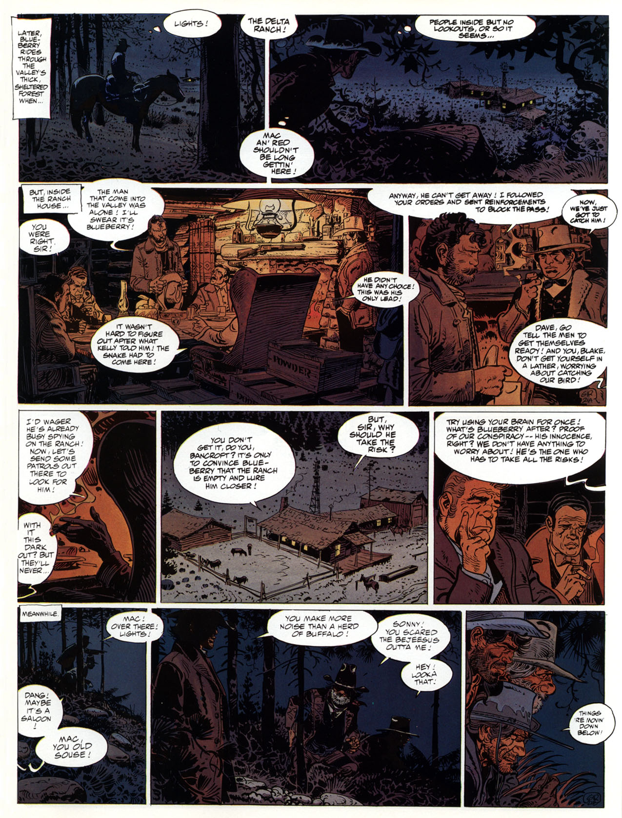 Read online Epic Graphic Novel: Blueberry comic -  Issue #5 - 73