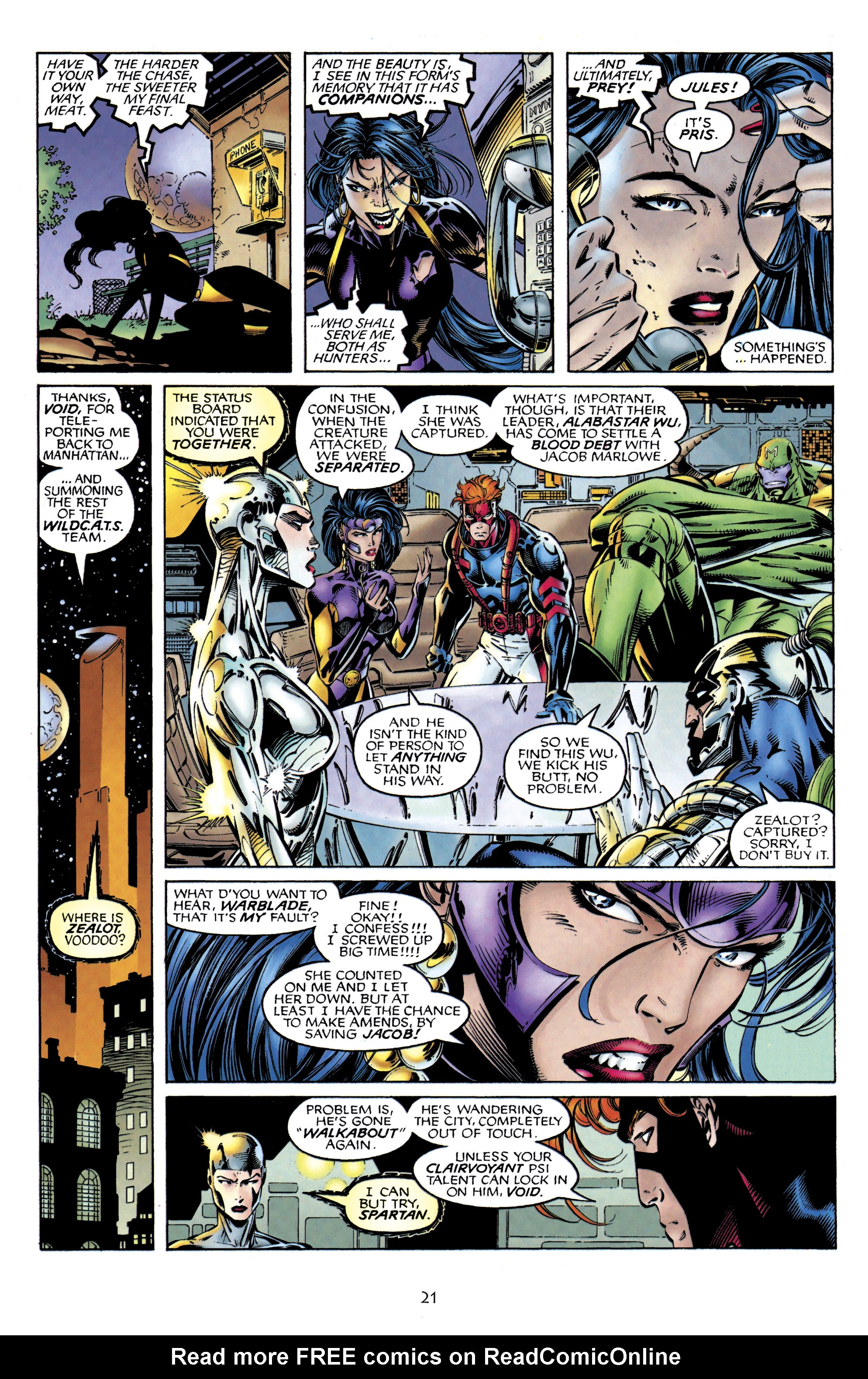 Read online WildC.A.T.s: Covert Action Teams comic -  Issue #10 - 22