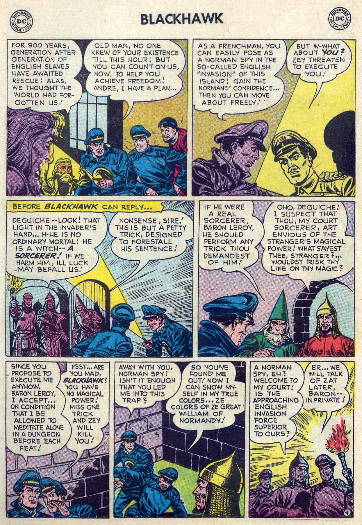 Read online Blackhawk (1957) comic -  Issue #109 - 16
