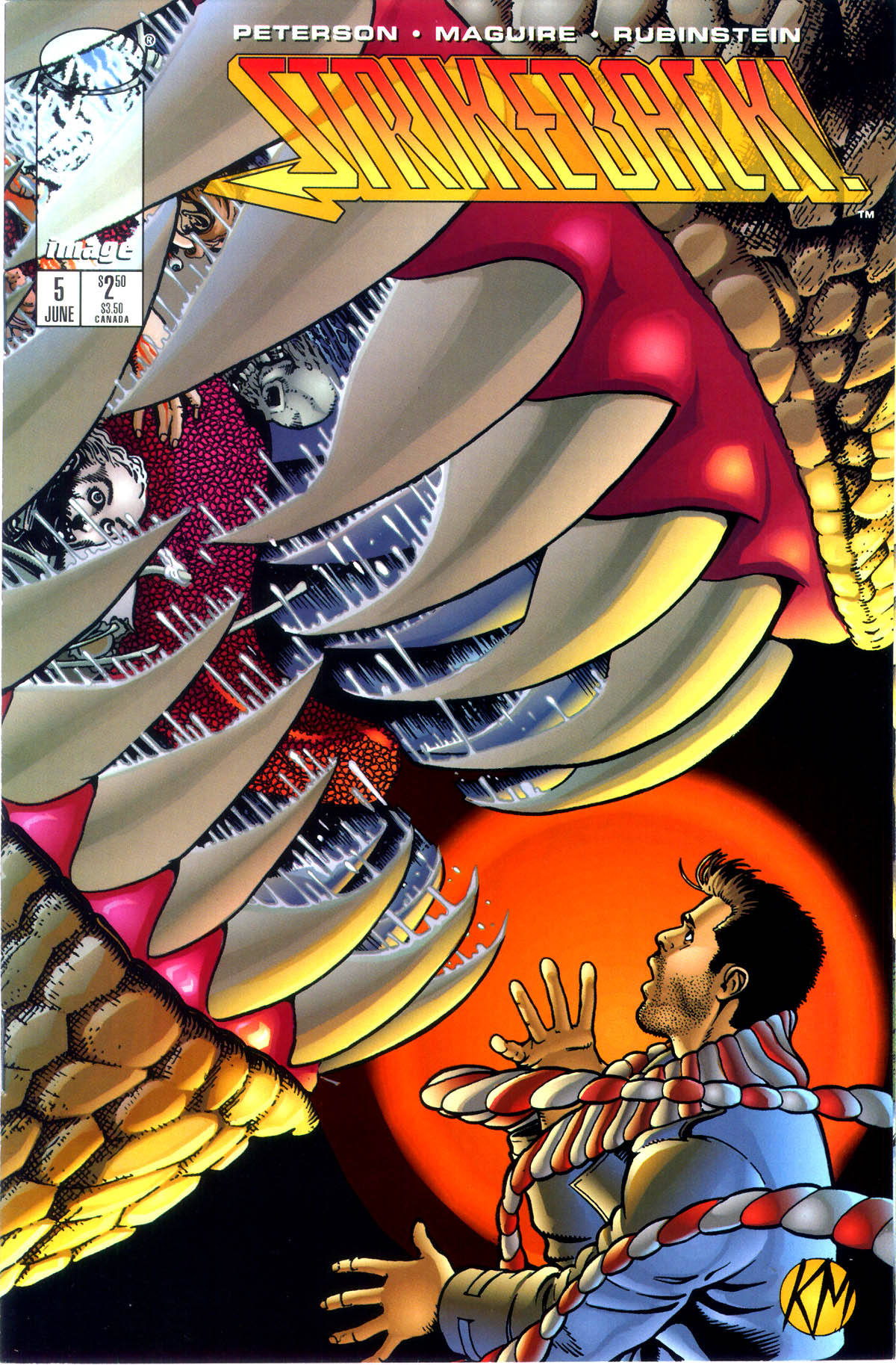 Read online Strikeback! (1996) comic -  Issue #5 - 1