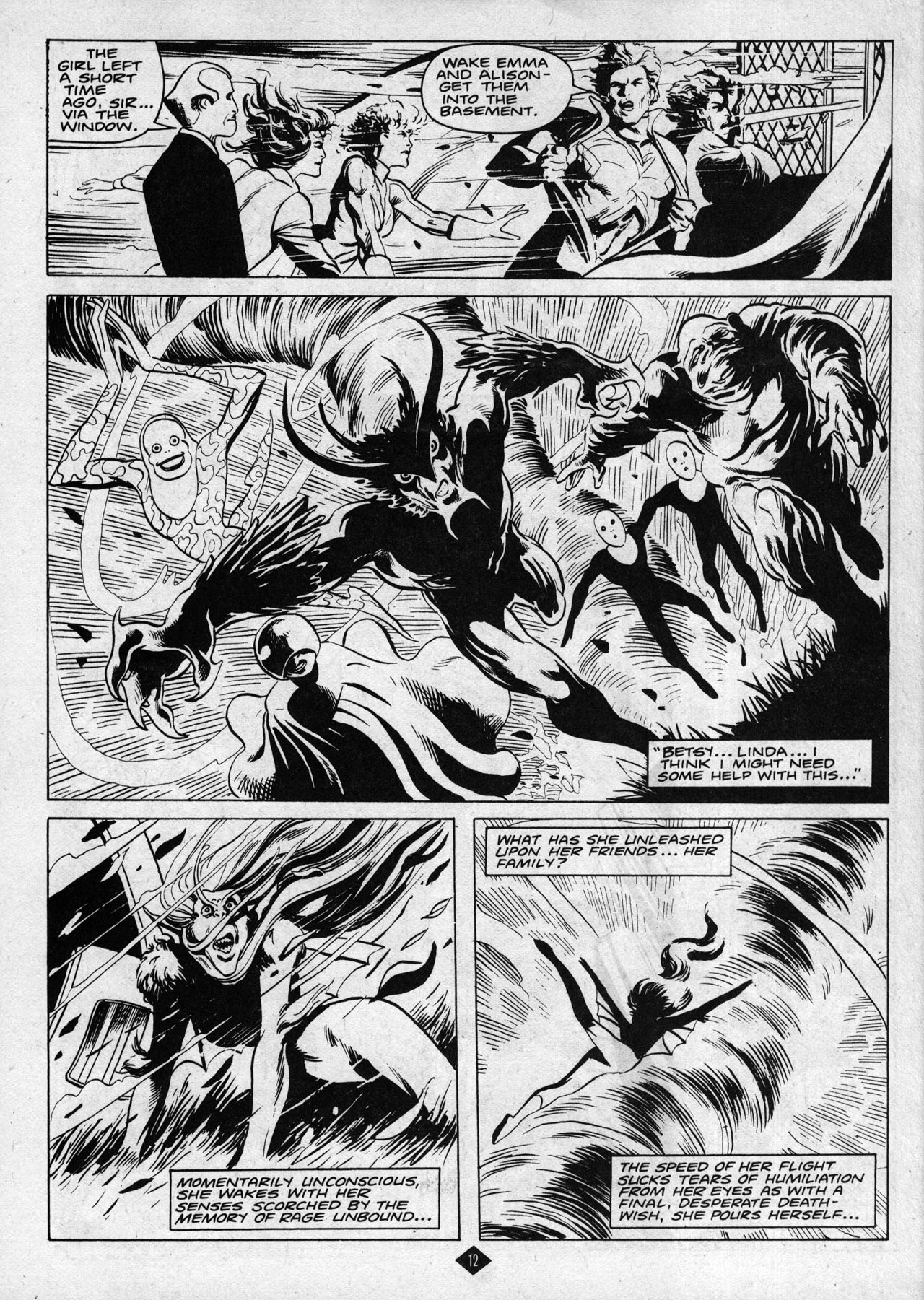 Read online Captain Britain (1985) comic -  Issue #8 - 12