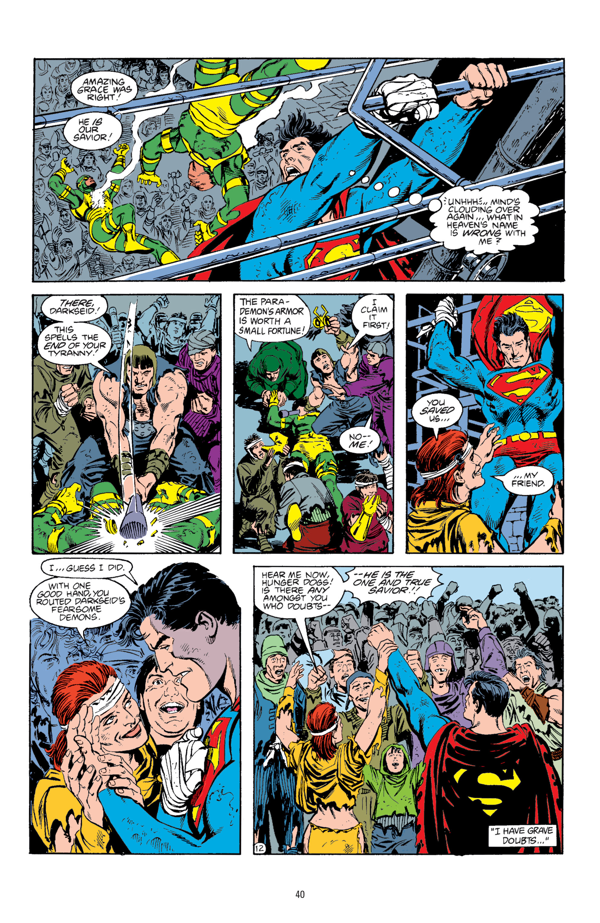 Read online Superman vs. Darkseid comic -  Issue # TPB - 40