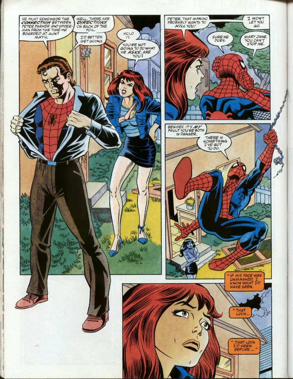 Read online Marvel Graphic Novel comic -  Issue #46 - Spider-Man - Parallel Lives - 52