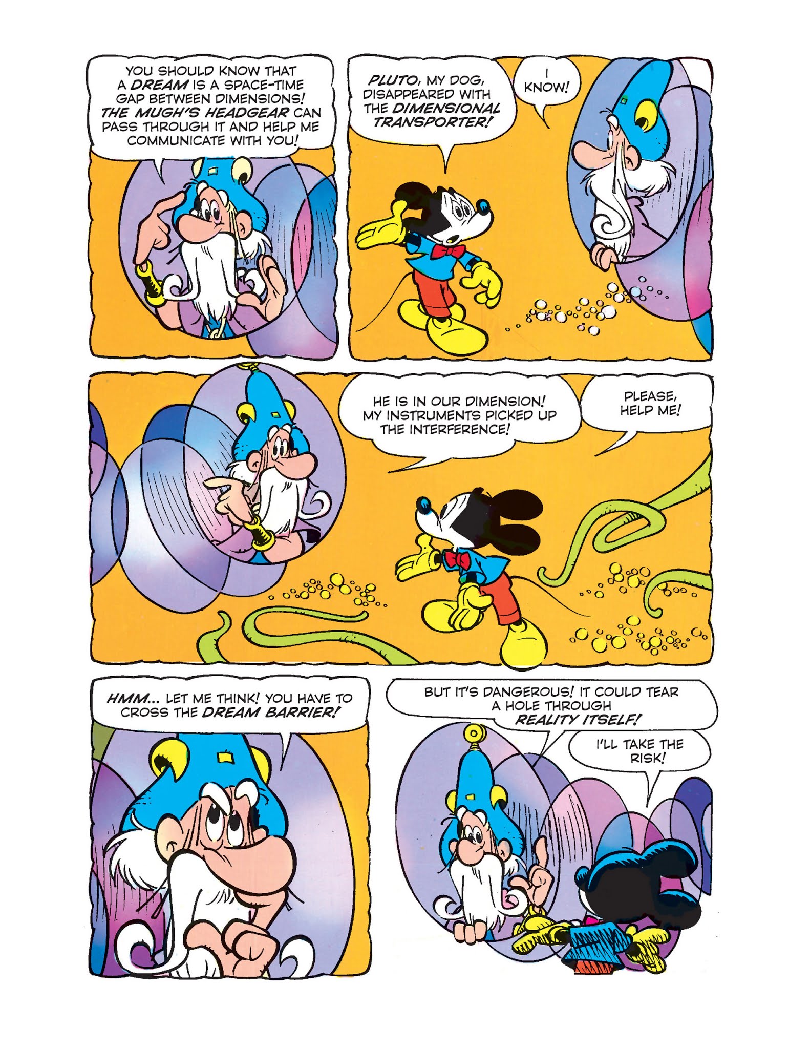 Read online Mickey Mouse in the Sword of Ice comic -  Issue #4 - 12