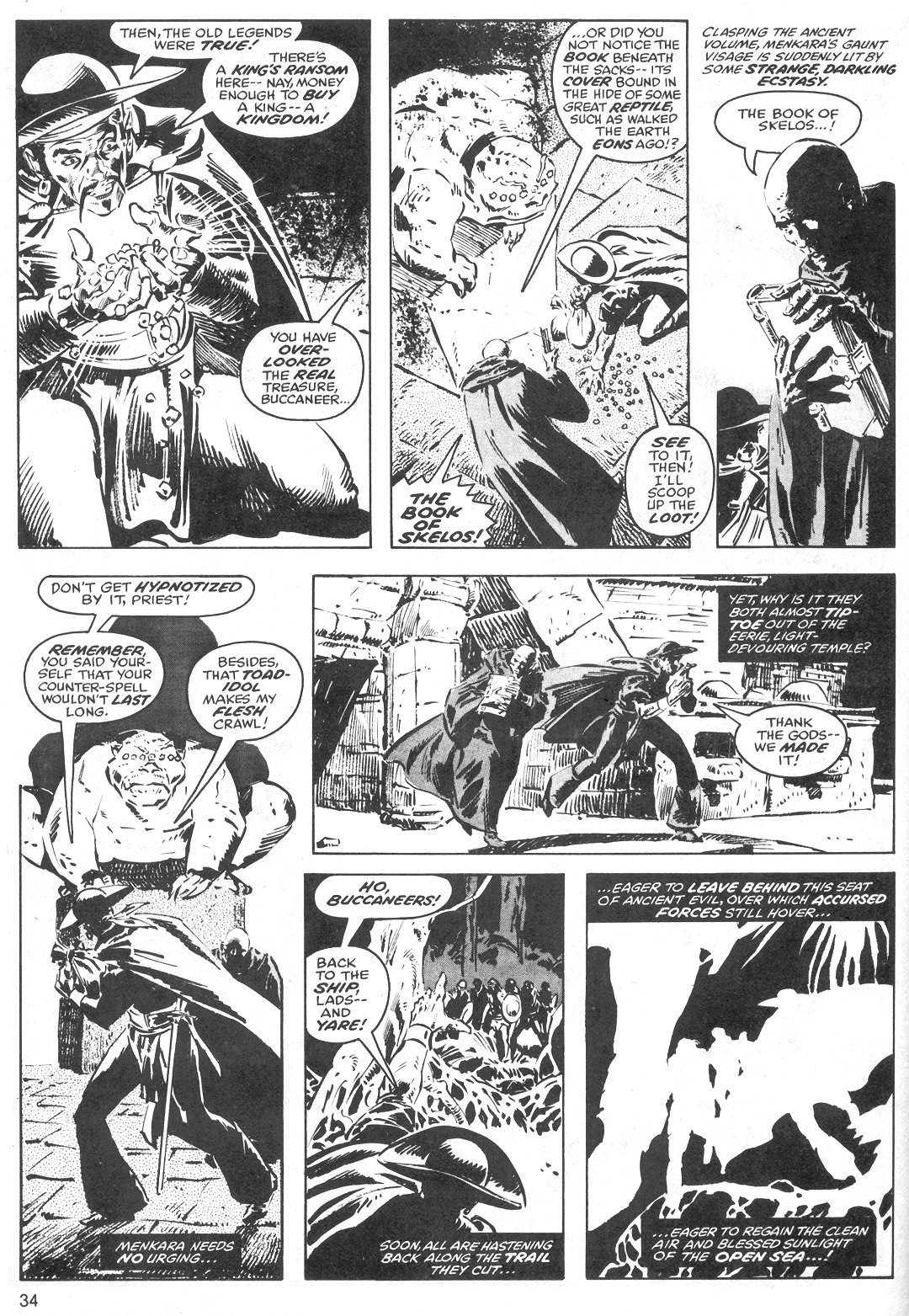 Read online The Savage Sword Of Conan comic -  Issue #40 - 34