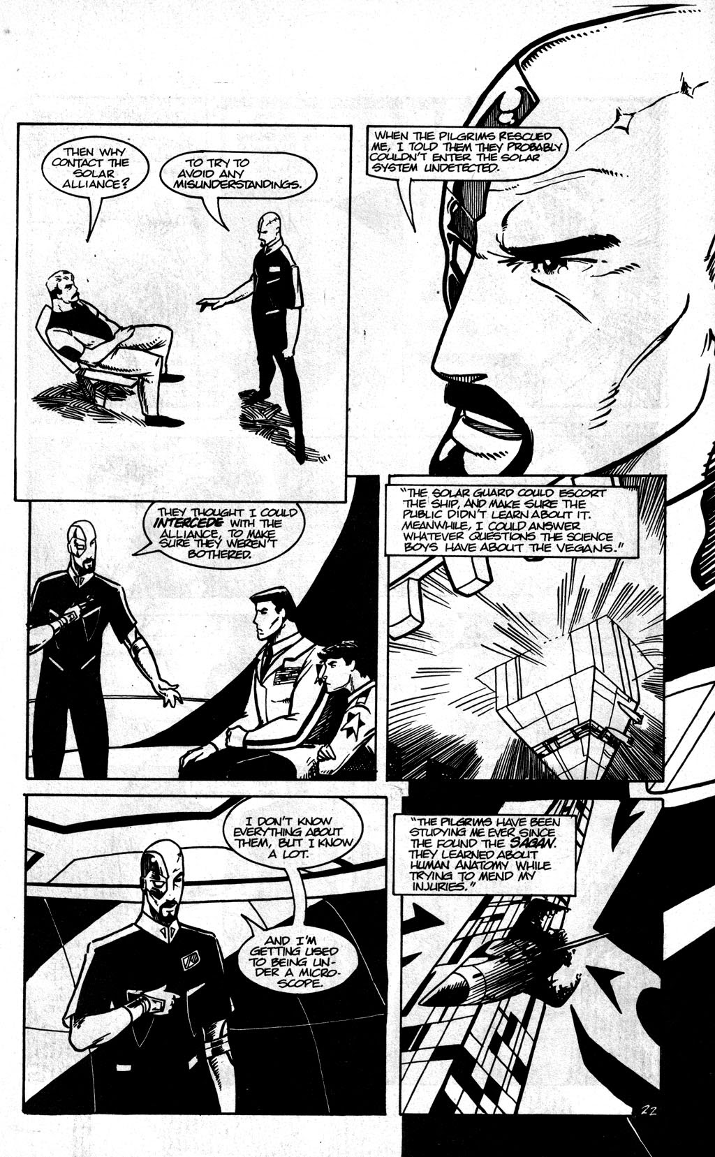 Read online Tom Corbett Space Cadet (1990) comic -  Issue #2 - 22
